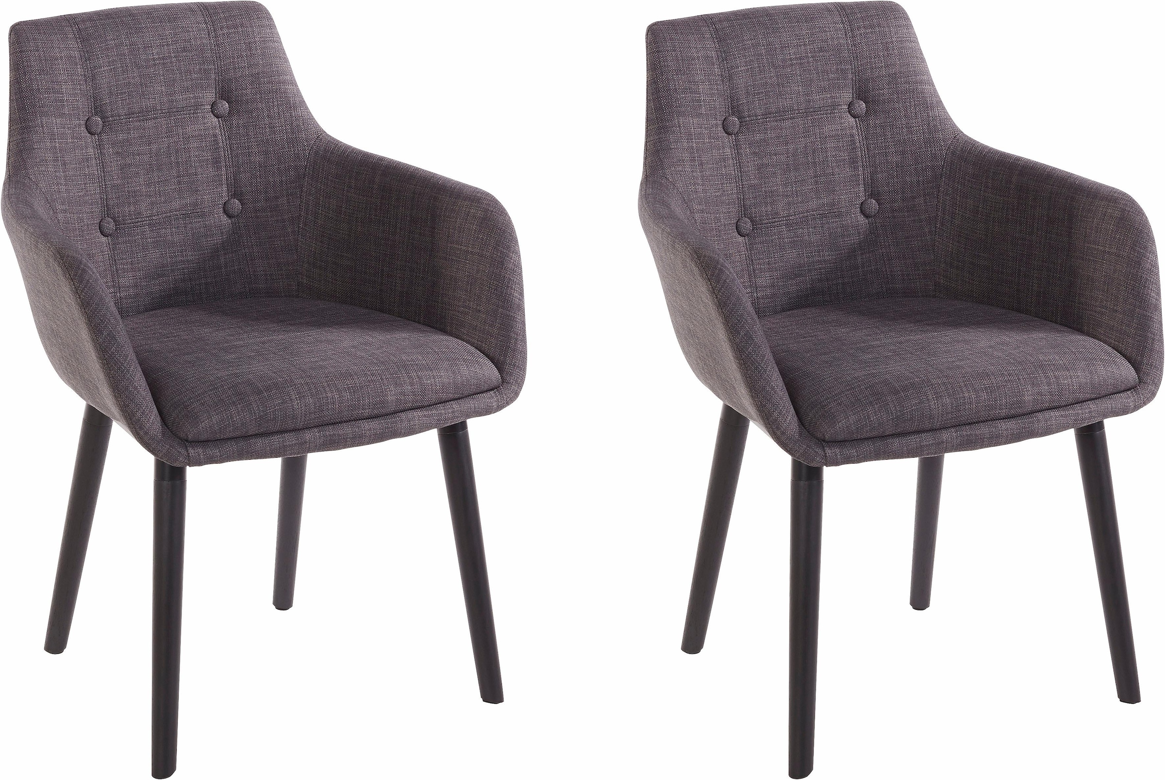 OTTO home Armlehnstuhl "Bradford" (Set) 2 Stk.(1 oder 2 Stück), Bezug in We günstig online kaufen