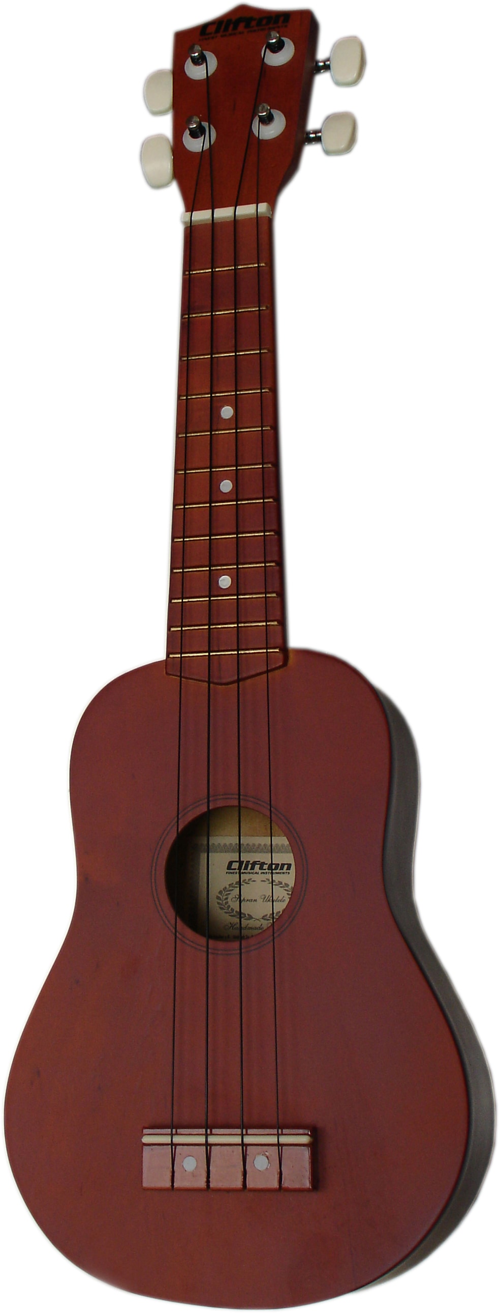 Clifton Ukulele »Sopran Ukulele mit Buch und CD, braun«