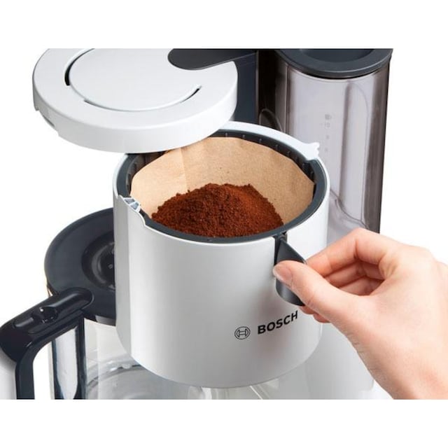 BOSCH Filterkaffeemaschine »Styline TKA8011«, 1,25 l Kaffeekanne,  Papierfilter, 1x4 kaufen | BAUR