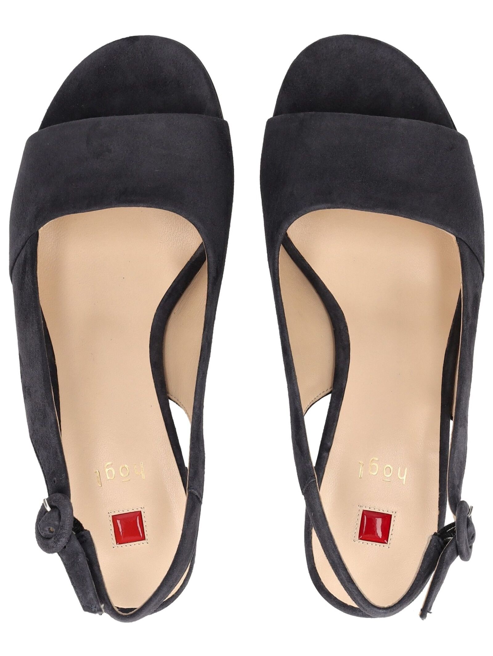 Högl Riemchensandale »Högl Sandalen Veloursleder«