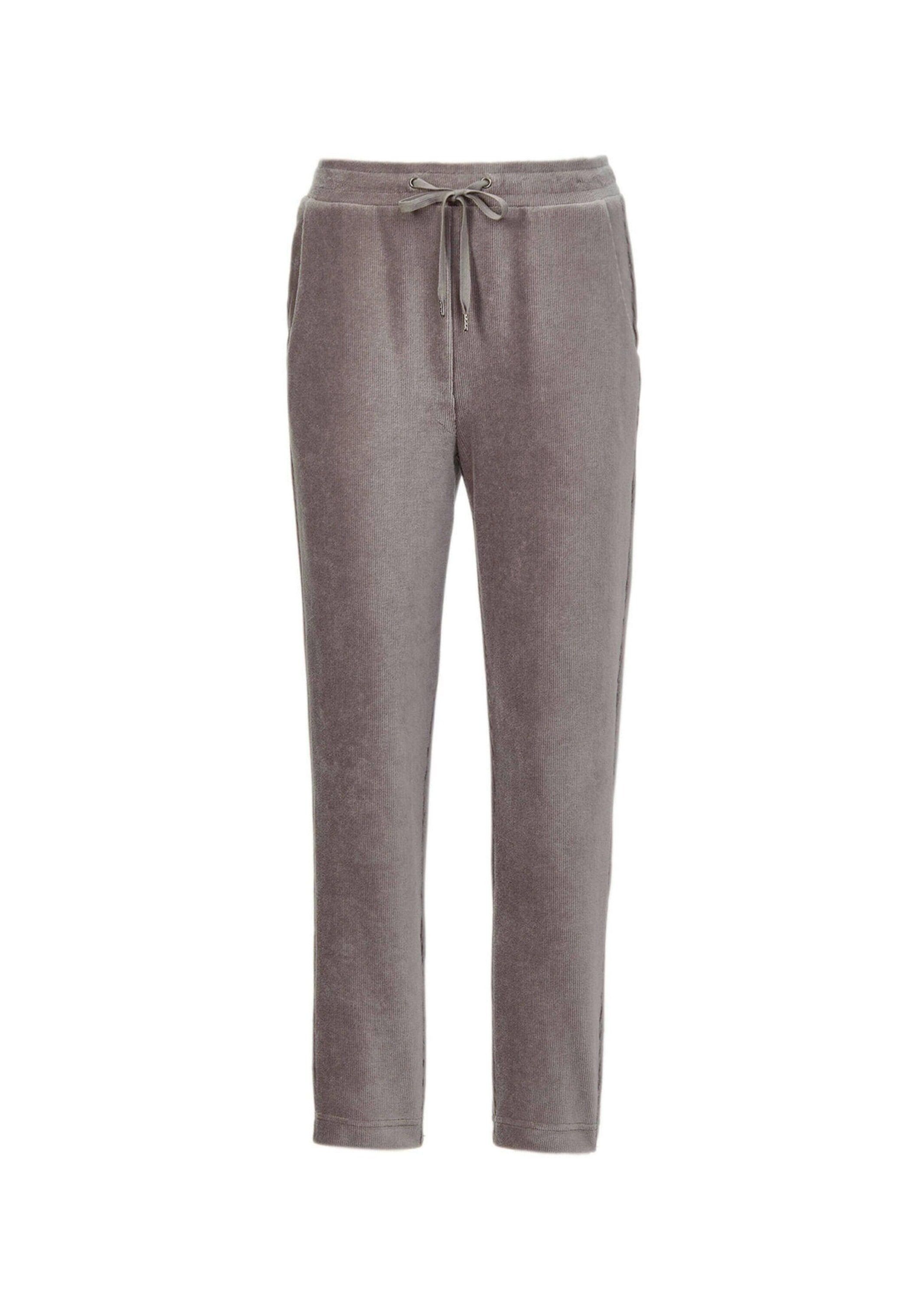 GOLDNER 2-in-1-Hose "Kurzgröße Lässige Casualhose SARA mit Tunnelzug" Gummibund mit Kordelband