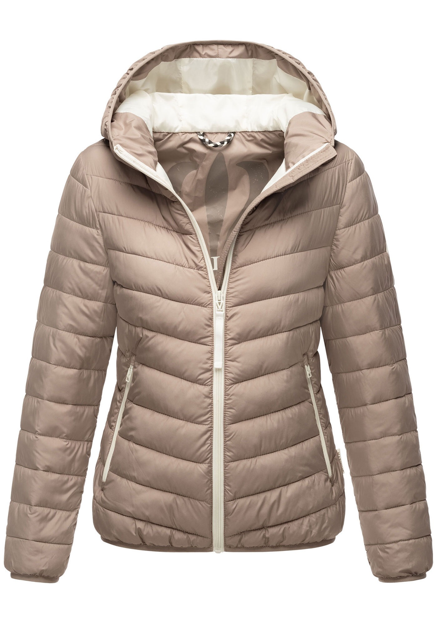 Marikoo Winterjacke »Pack mich ein«, Mit Kapuze und Beutel zum Verstauen der Jacke