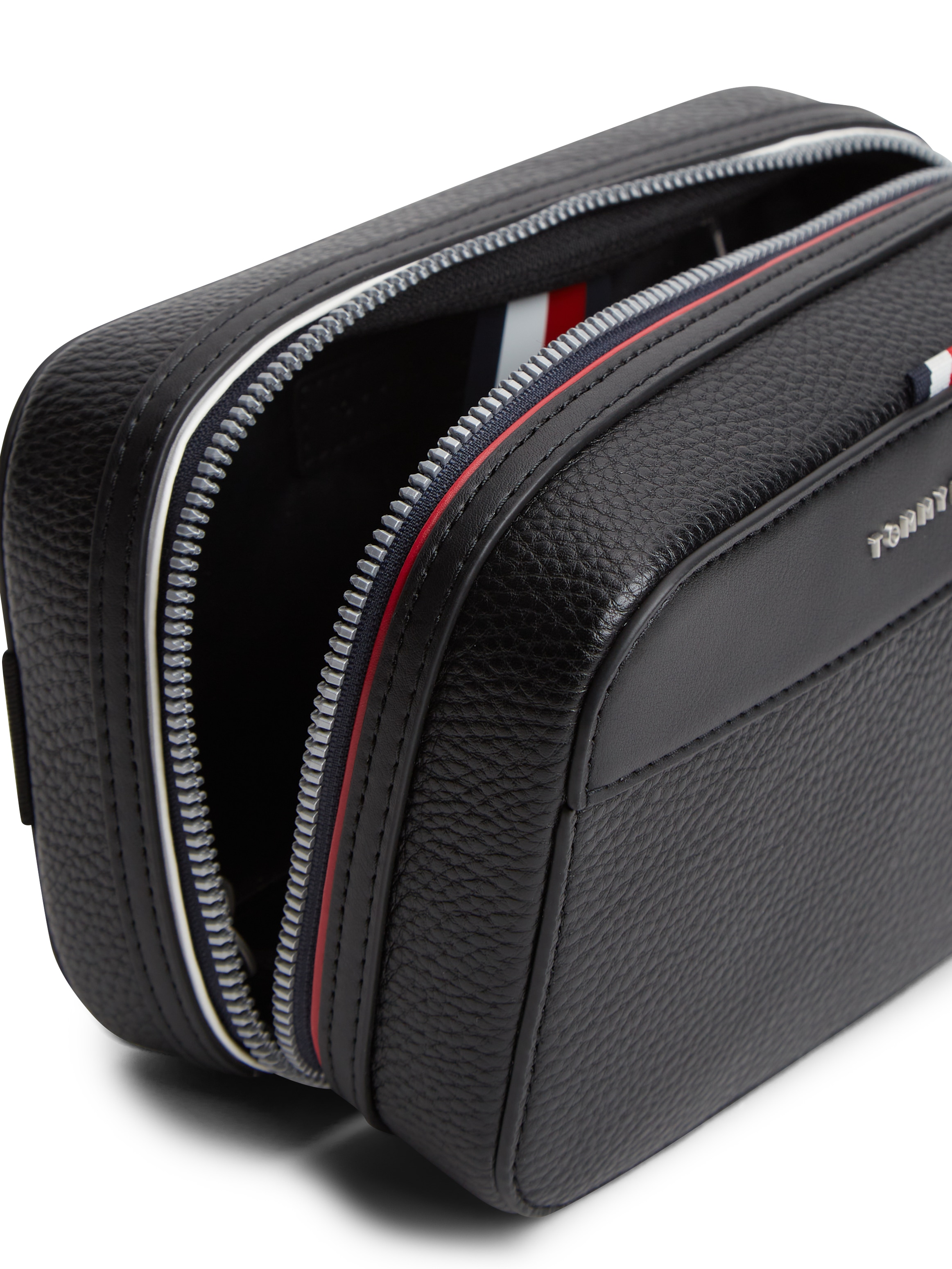 Tommy Hilfiger Kulturbeutel »TH CENTRAL WASHBAG« Unisex Waschbeutel, Minibag mit Logoschriftzug
