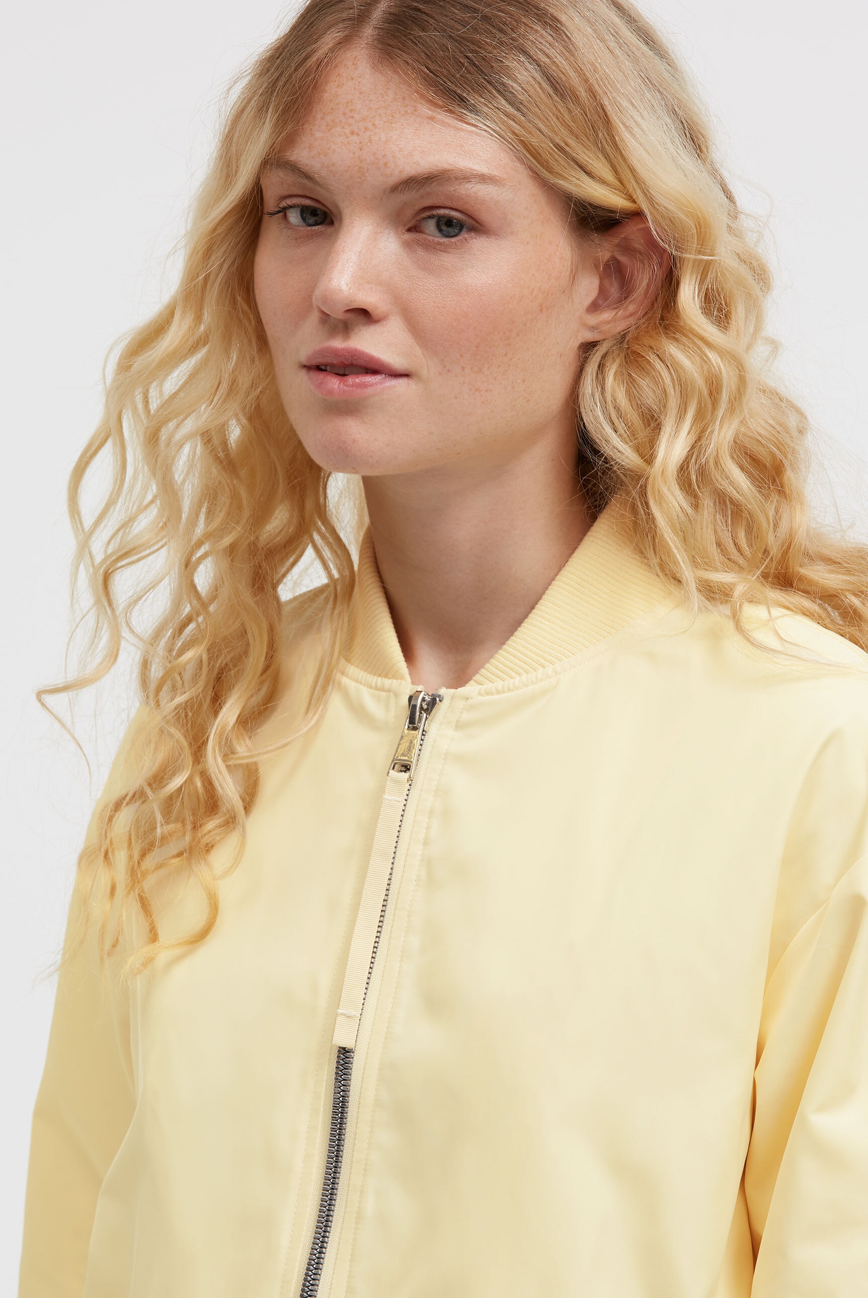 SENSES.THE LABEL Blouson ohne Kapuze mit Zwei-Wege-Reißverschluss