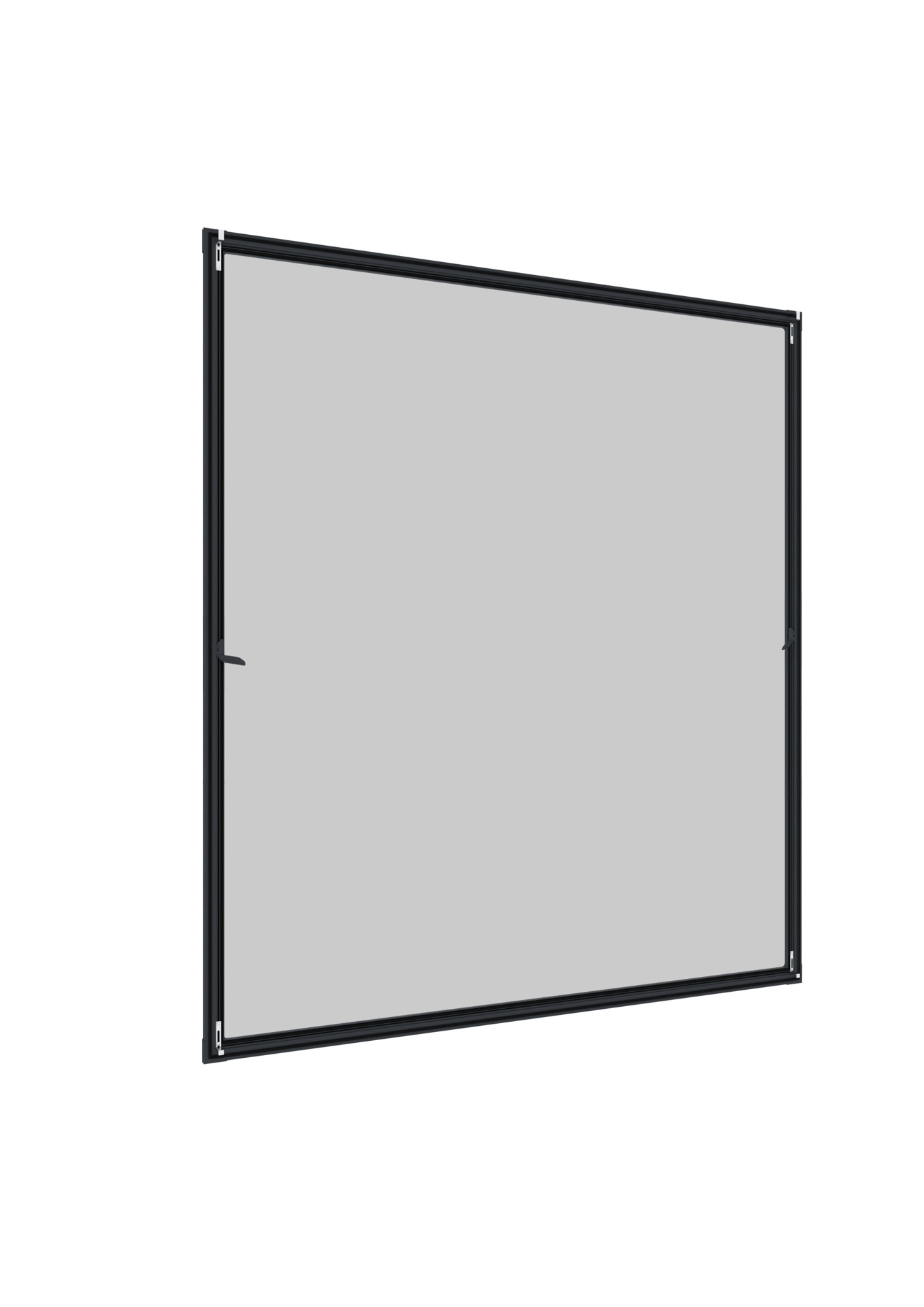 Windhager Insektenschutz-Fensterrahmen "Expert aus starkem Fiberglasgewebe, Insektenschutzgitter für Fenster" Fliegengitter in weiß, anthrazit erhältlich, 100x120cm, ohne bohren