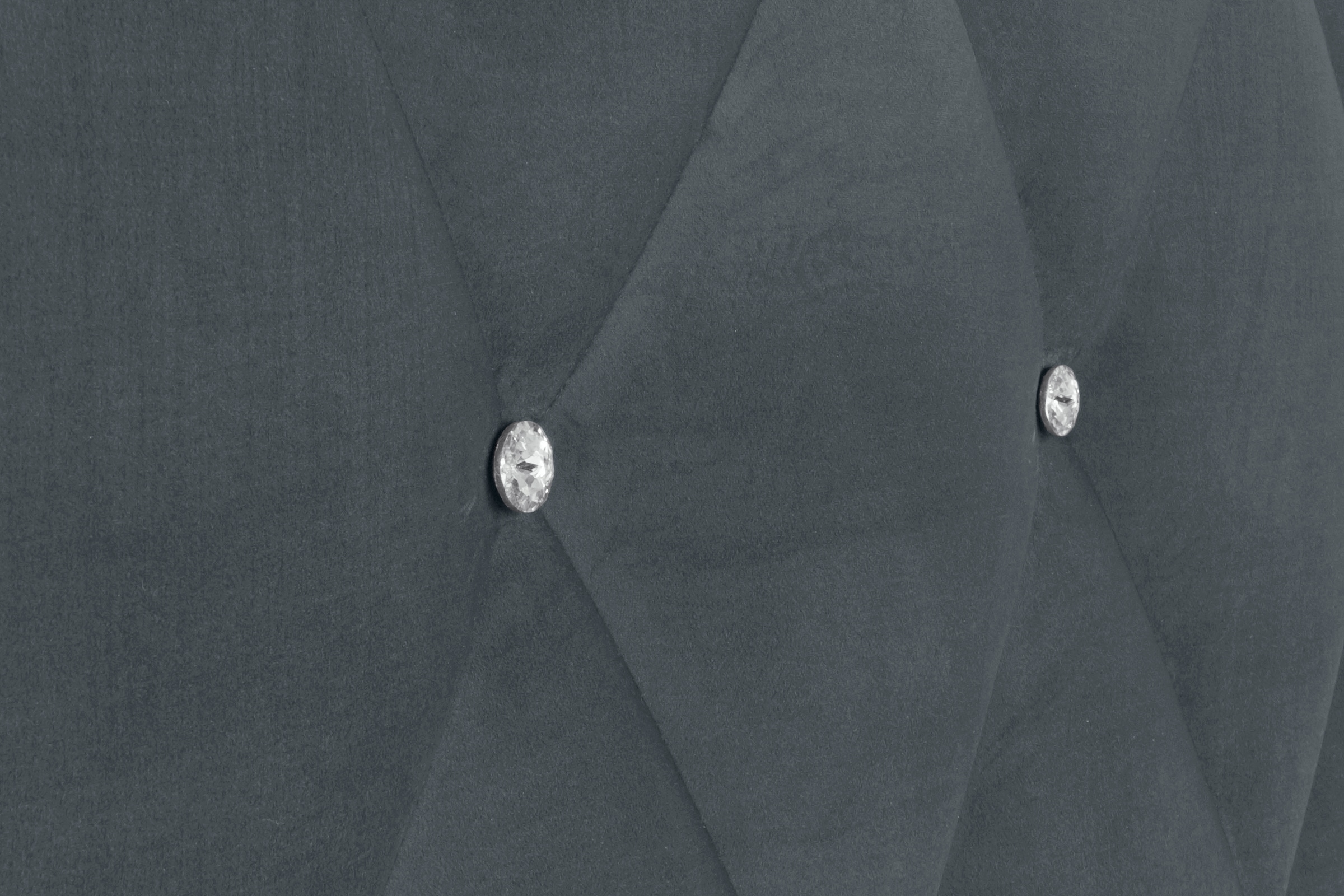 Westfalia Schlafkomfort Polsterbett »Adamas« auch mit Bettkasten, Knopfheftung mit Strasssteinen