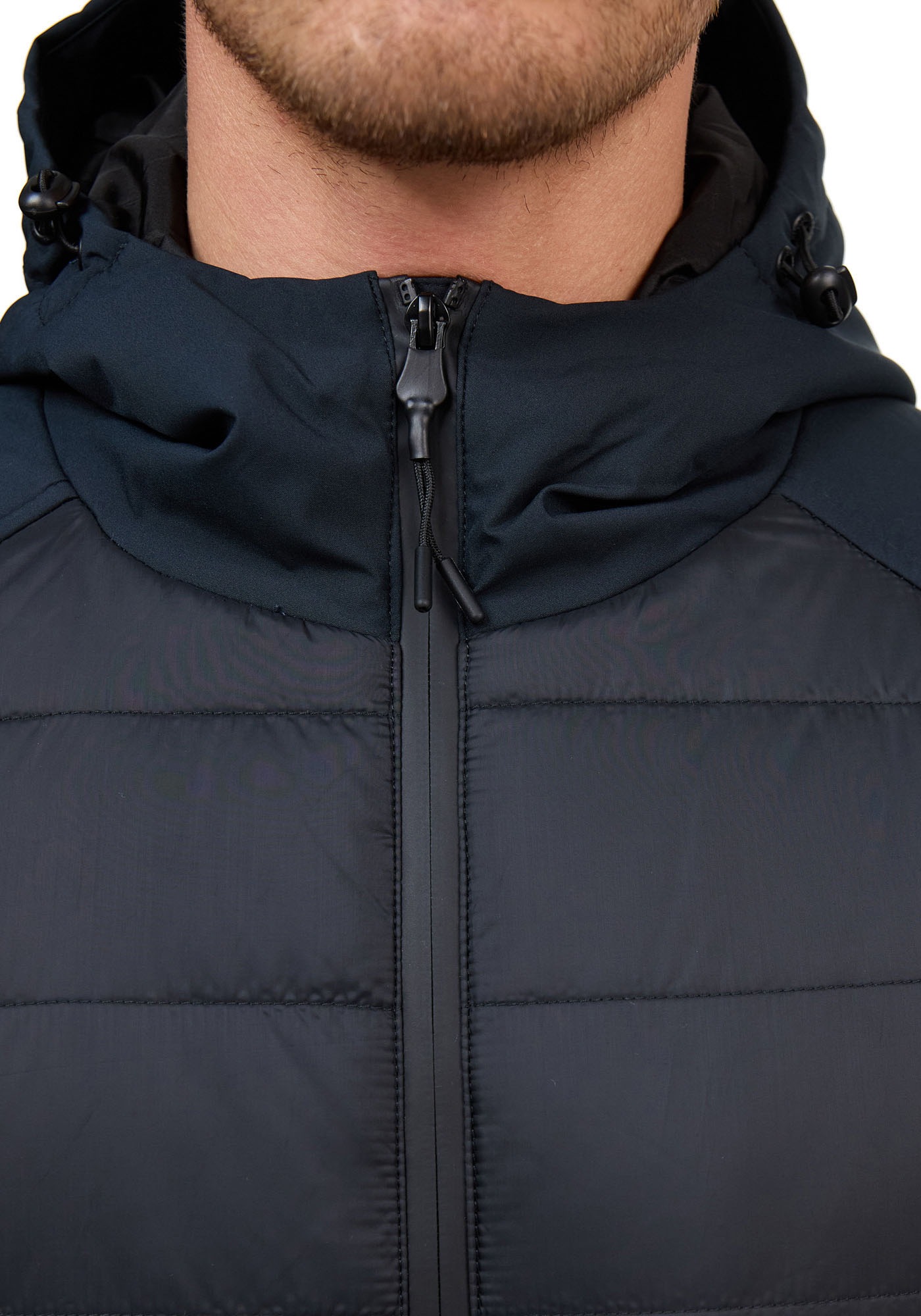 Indicode Steppjacke »INNoqual«, mit Kapuze