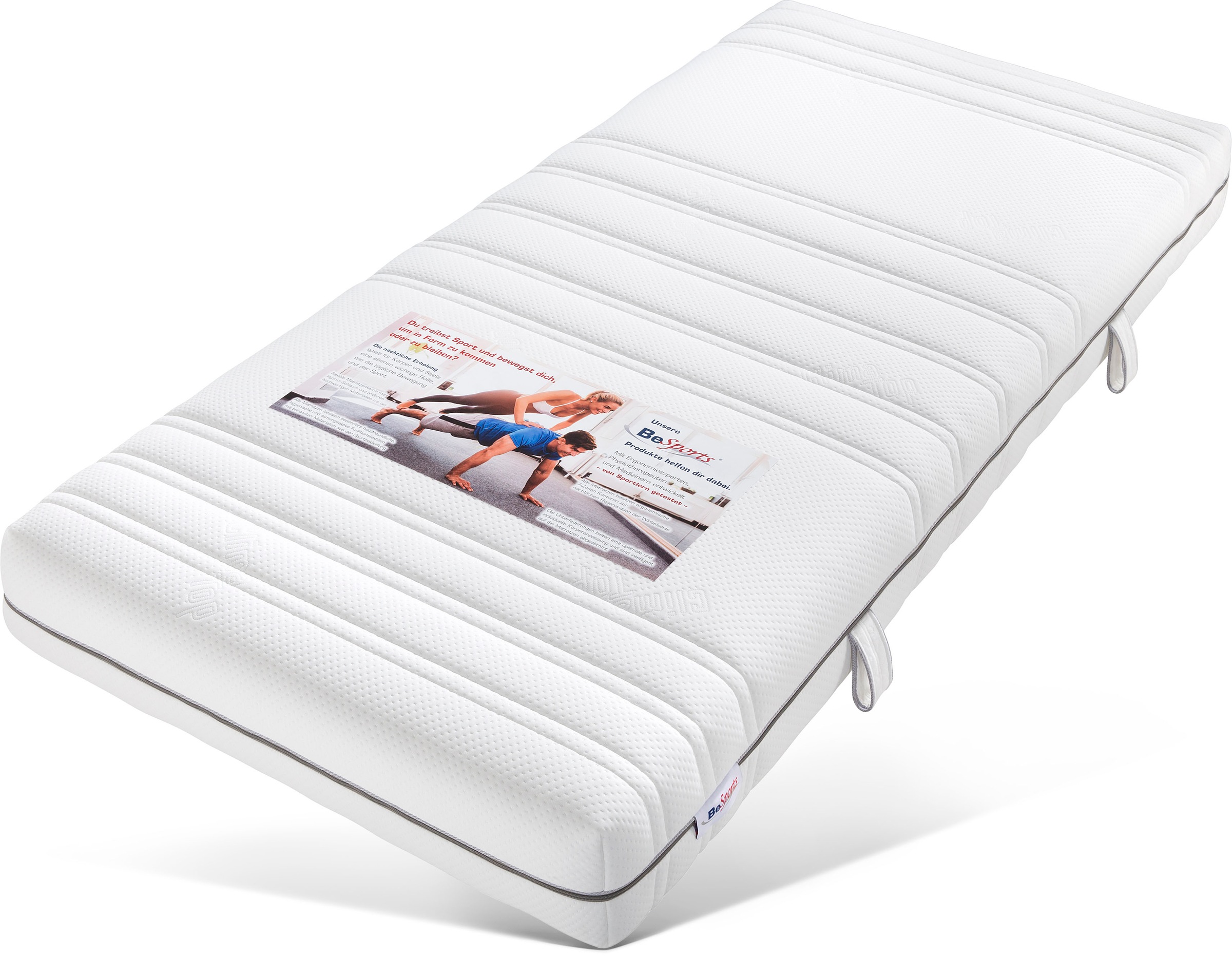 BeSports Komfortschaummatratze "Tri Sensation" 22 cm hoch 1 Stk. tlg. komfo günstig online kaufen