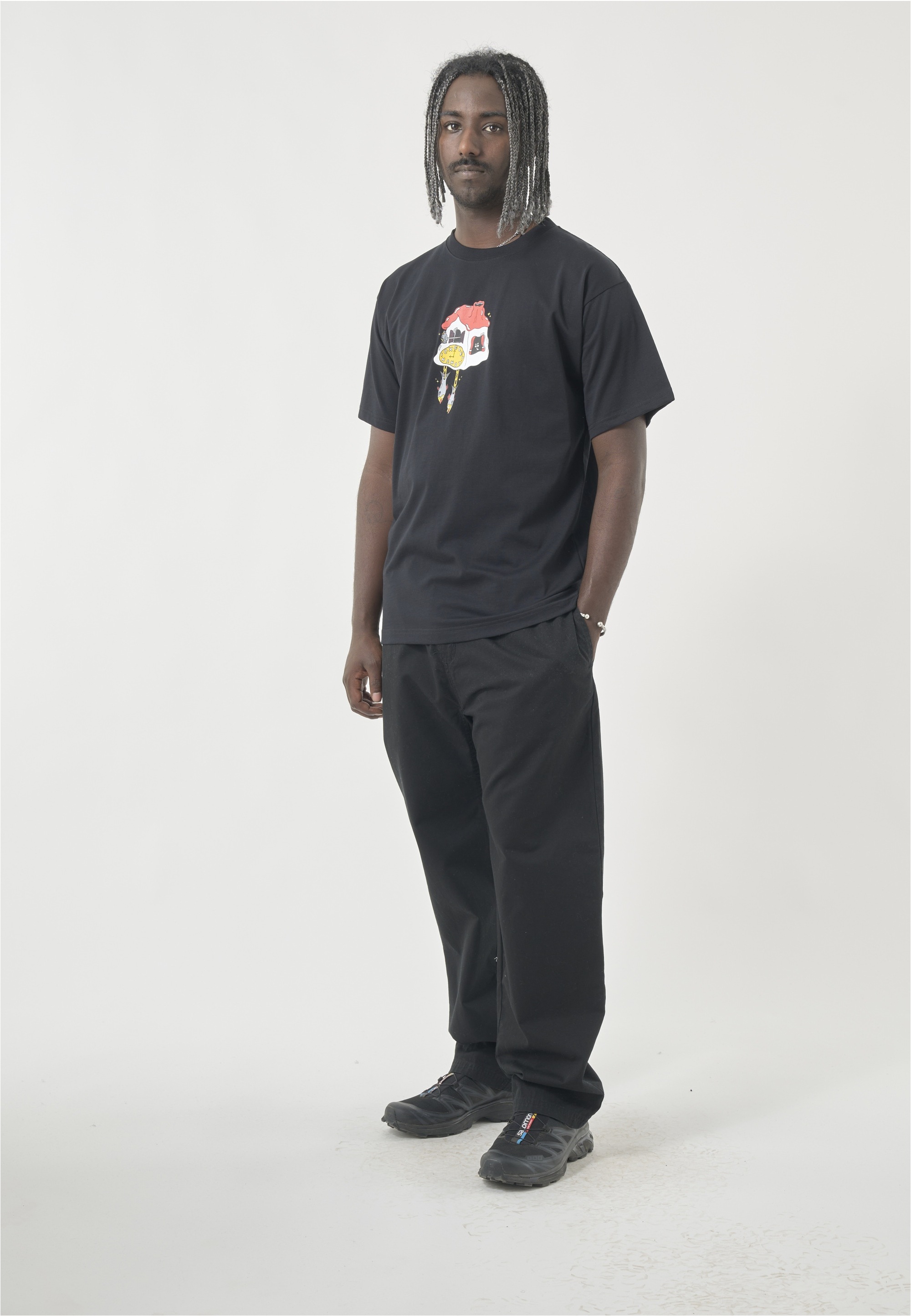 Cleptomanicx T-Shirt »Classic Tee Cuckoo«, Locker geschnitten