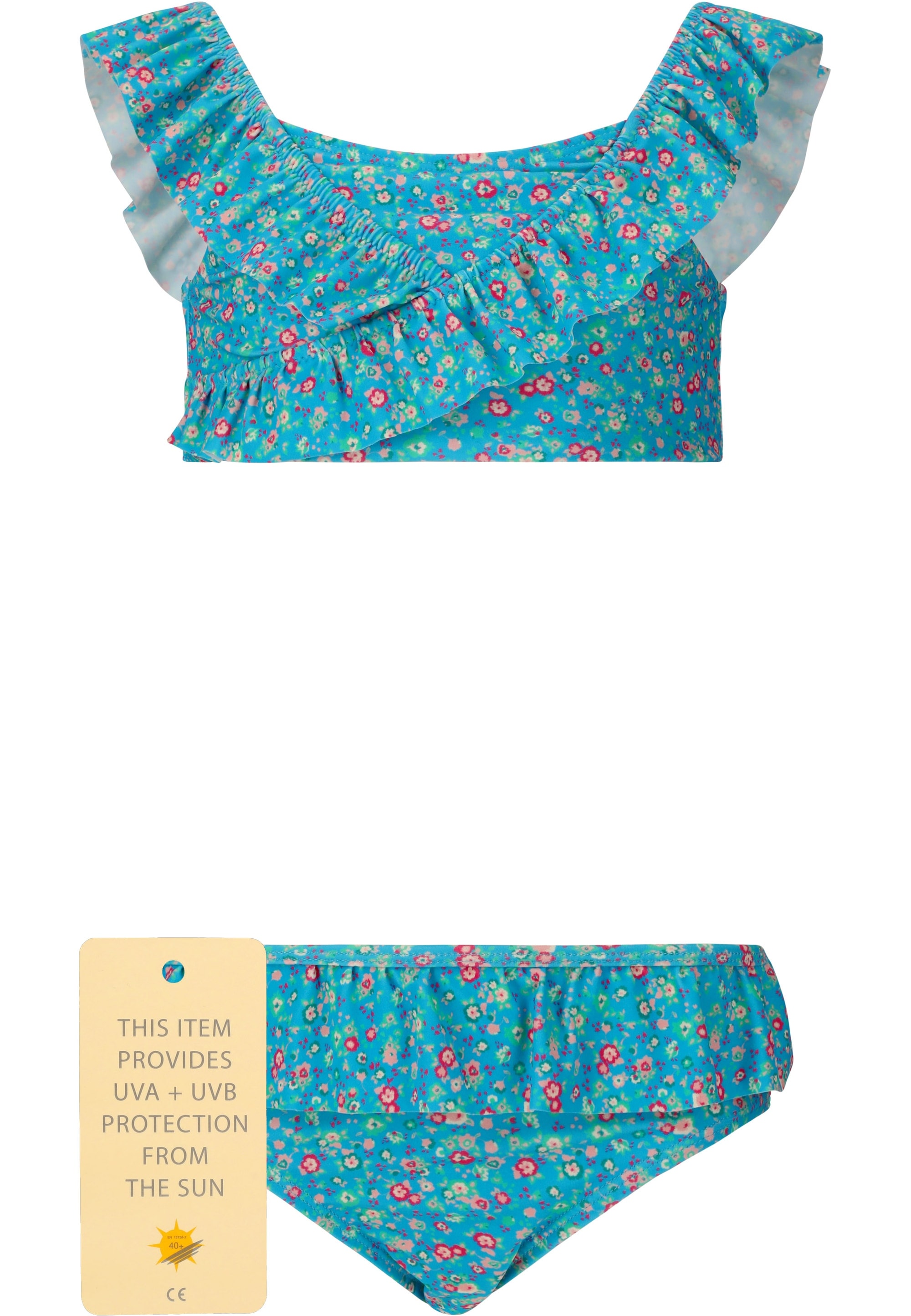 ZIGZAG Balconette-Bikini »Tropical« 1 Stk. mit stylischem Rüschendesign und Sonnenschutz