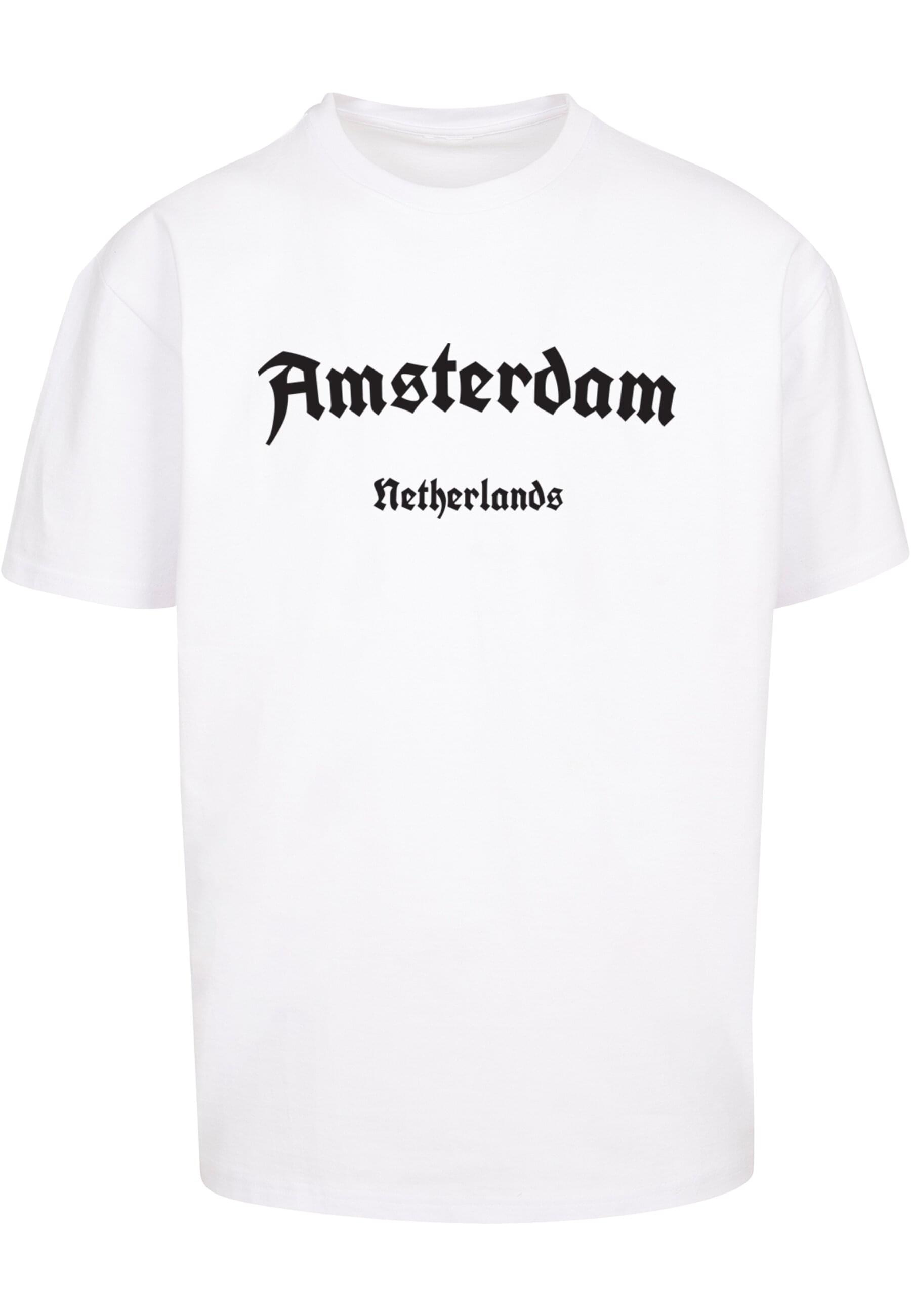 T-Shirt »Merchcode Herren Amsterdam Heavy Oversize Tee-BY102«, (1 tlg.)
