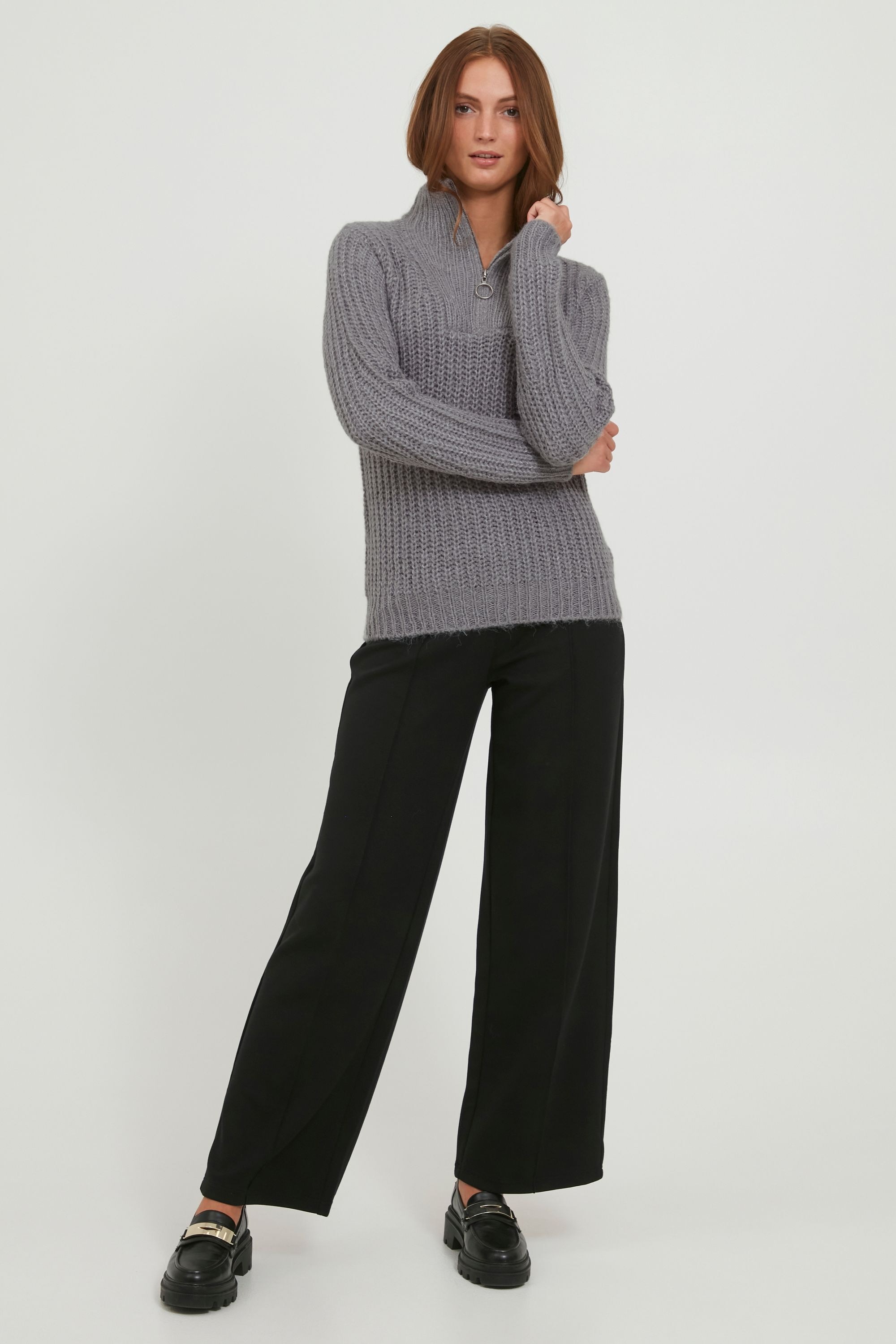 b.young Strickfleece-Pullover »Strickpullover BYMolin«