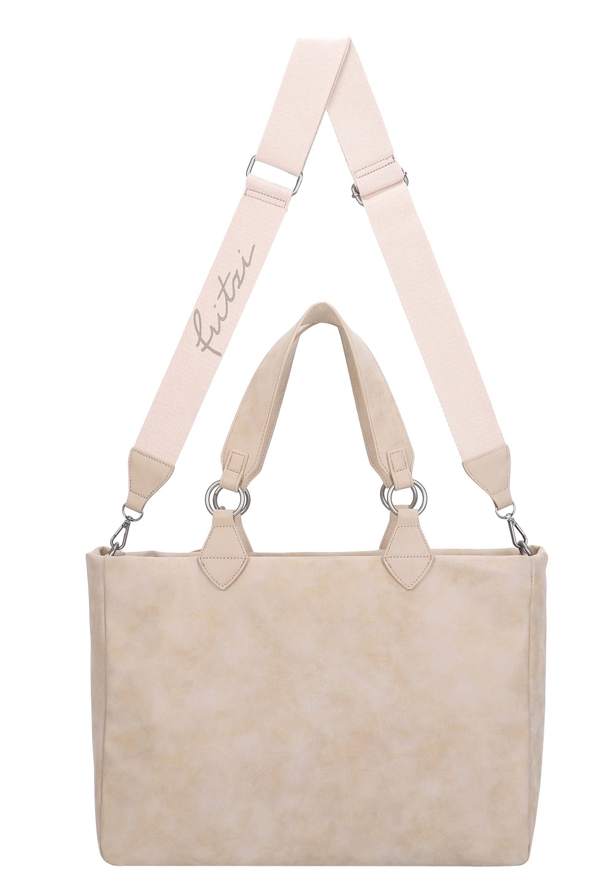 Fritzi aus Preußen Henkeltasche »Izzy Vintage«, mit Taschen-Anhänger und Schlüsselschlange