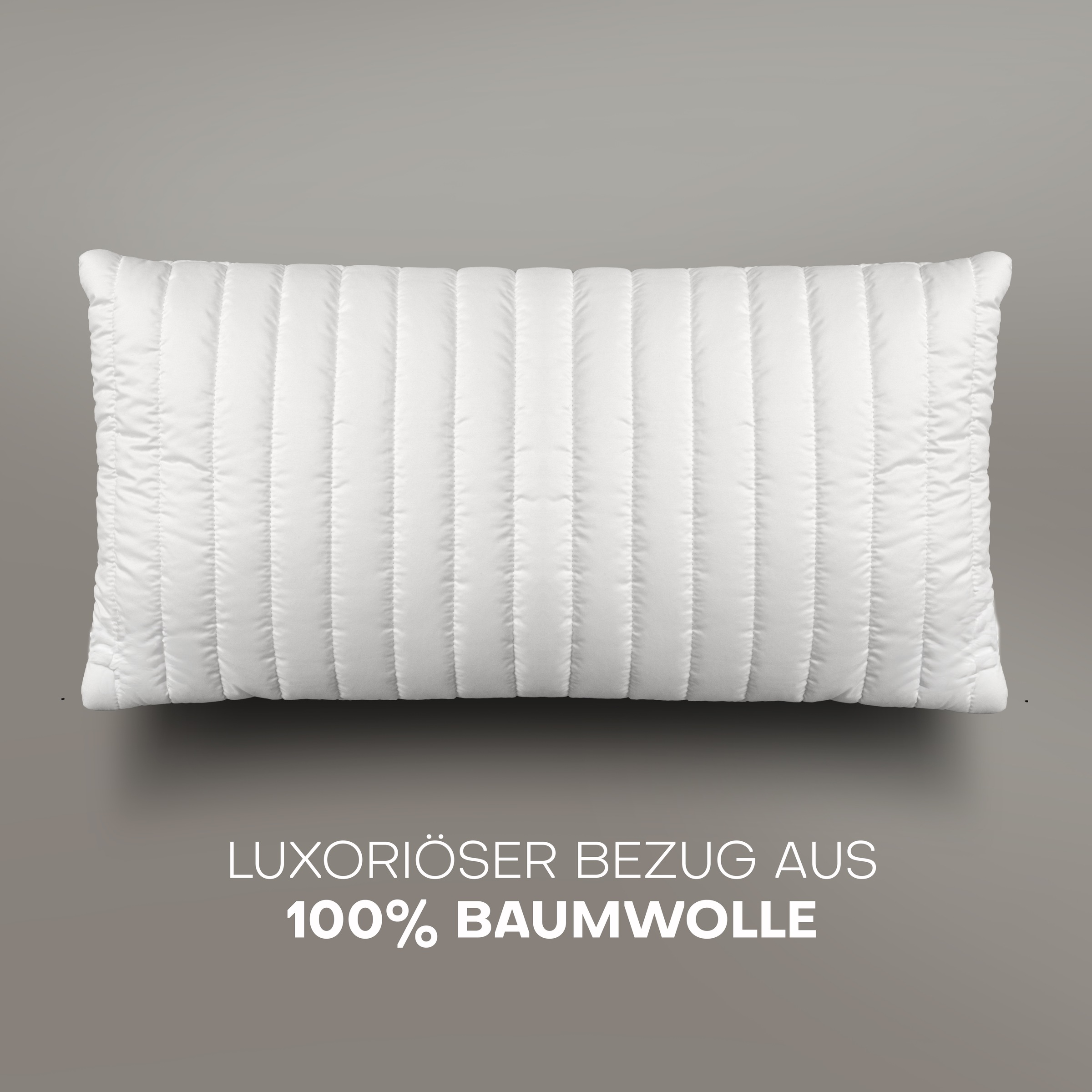 John Cotton Baumwollkissen "Magicline 40x80, 80x80 cm, pure Eleganz" Füllun günstig online kaufen