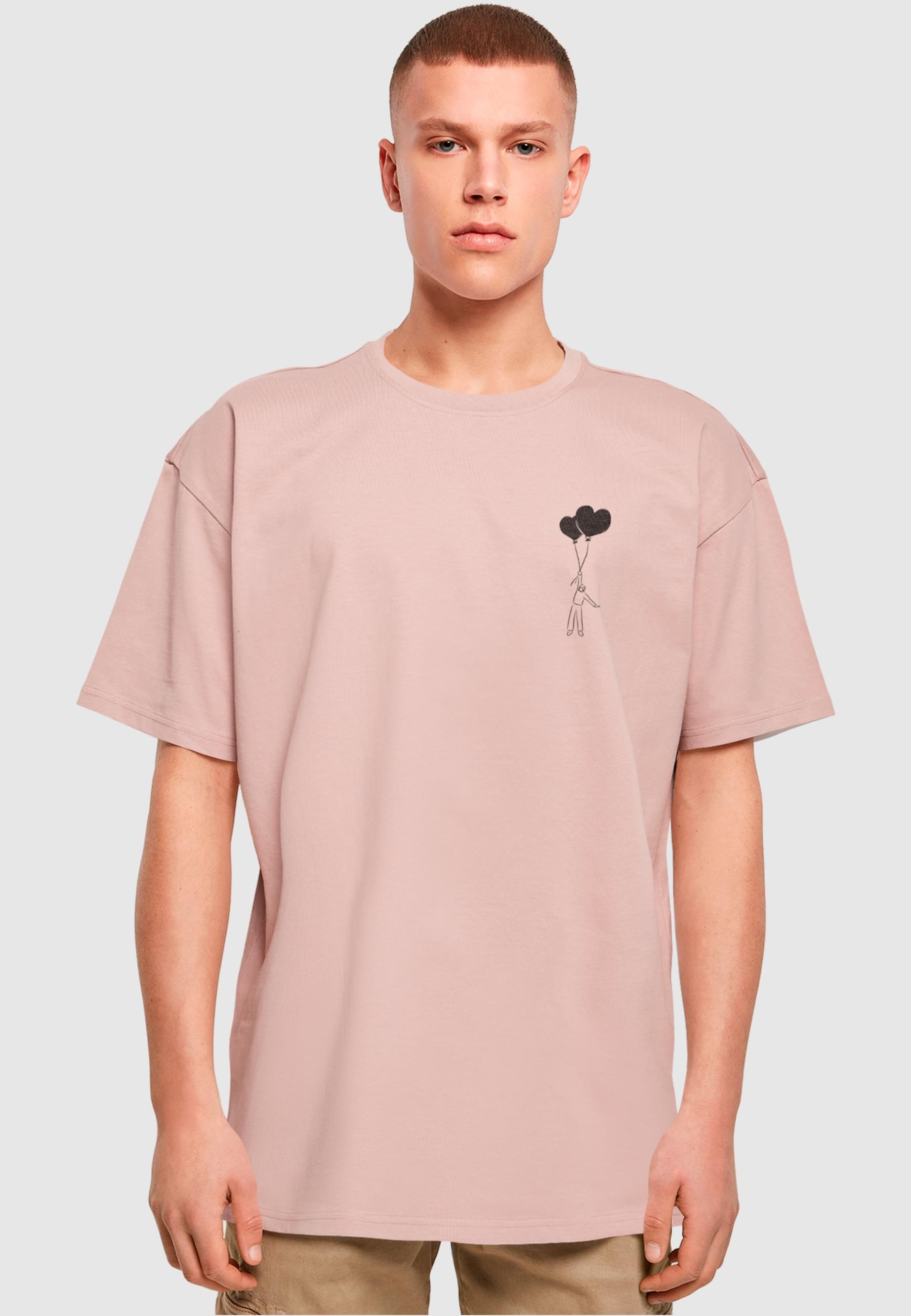Merchcode T-Shirt »Merchcode Herren Love In The Air Heavy Oversize Tee«, (1 tlg.)