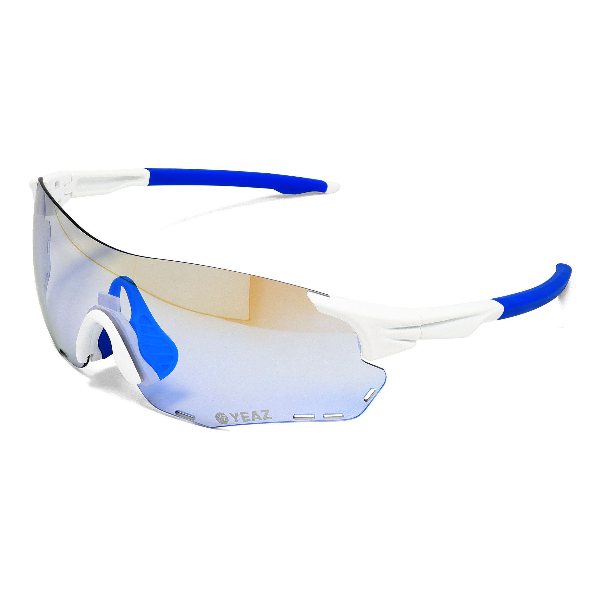 YEAZ Damen Sportbrille "Sport-Sonnenbrille weiß/rot SUNELATION", weiß, Sonnenbrillen