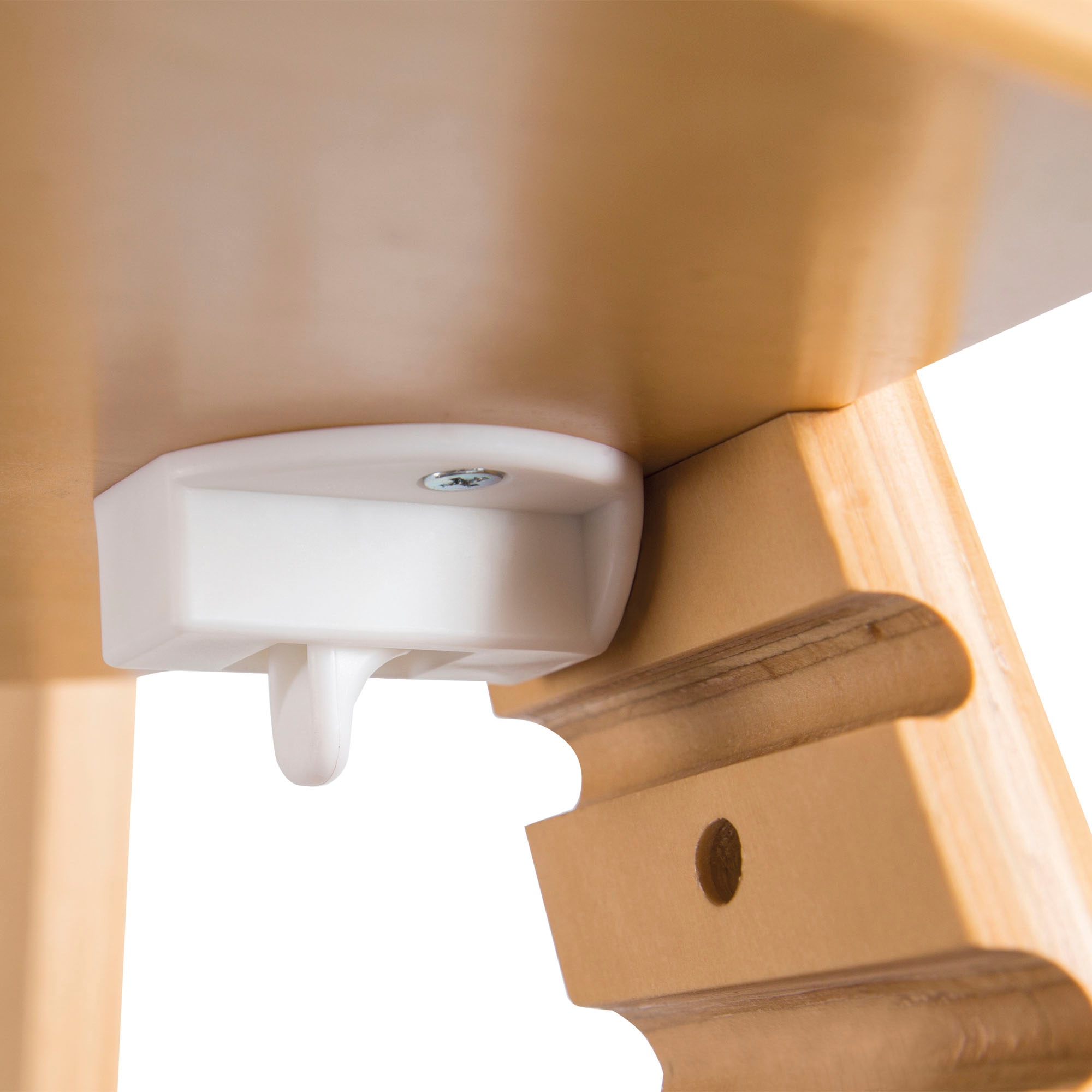 roba® Hochstuhl »Treppenhochstuhl Sit Up Click, natur« () aus Holz