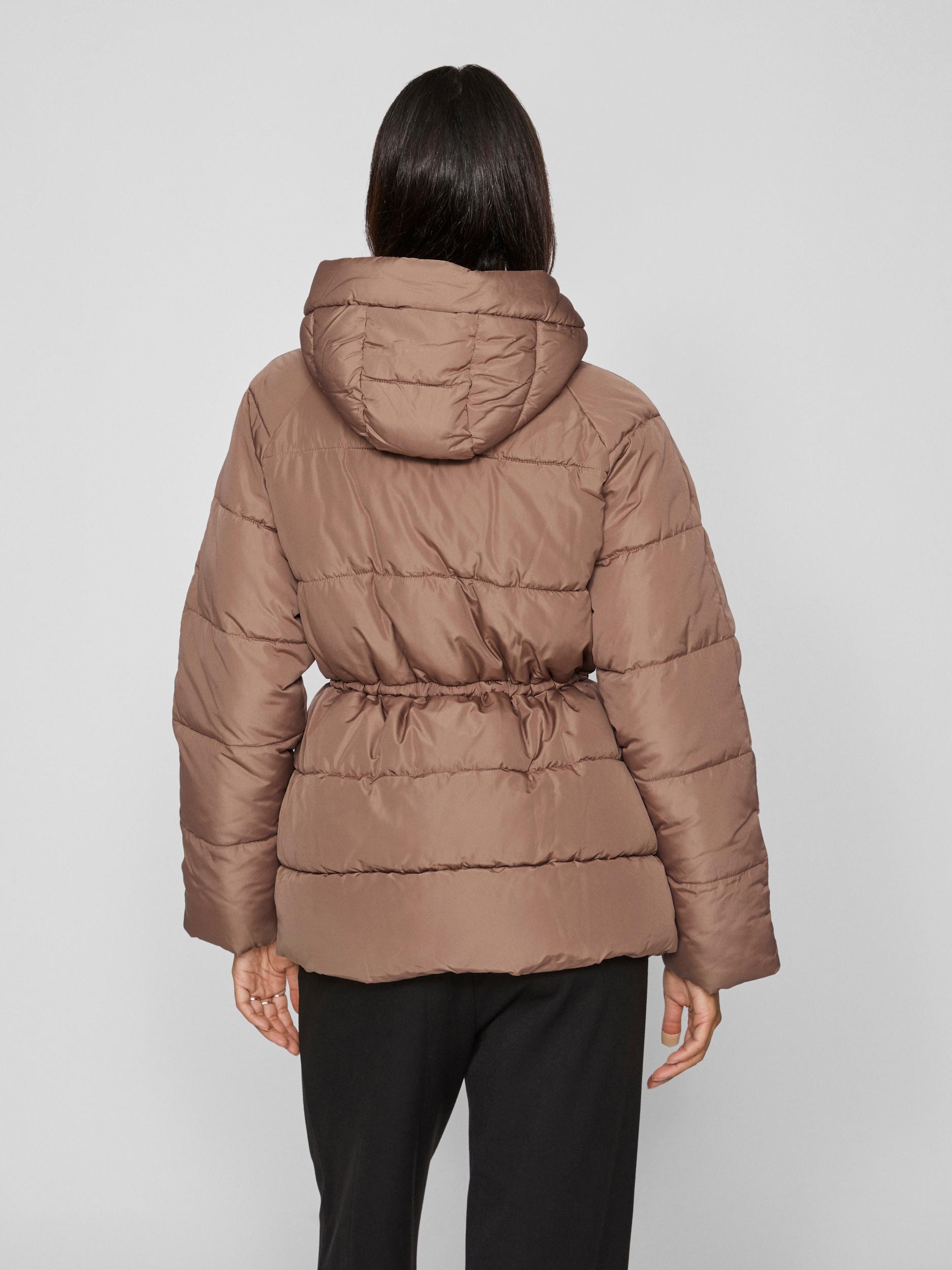 Vila Steppjacke »VILEANA PADDED L/S SHORT JACKET - NOOS«, mit Kapuze