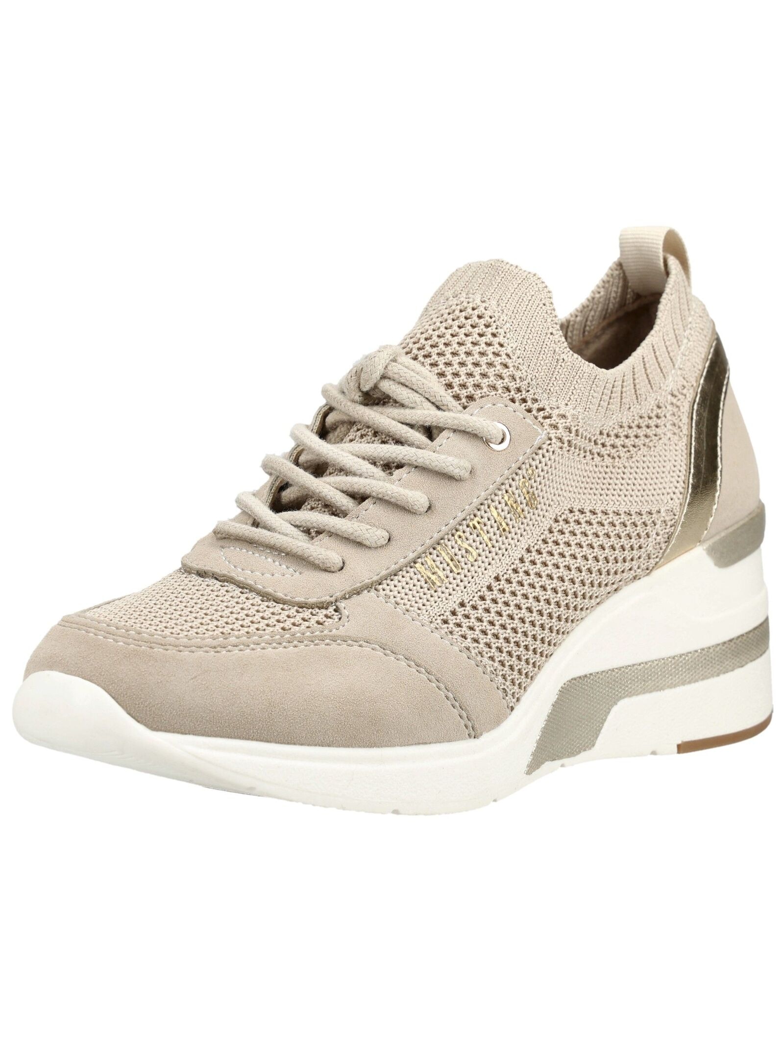 Mustang Shoes Sneaker "Mustang Shoes Sneaker Lederimitat/Textil" günstig online kaufen