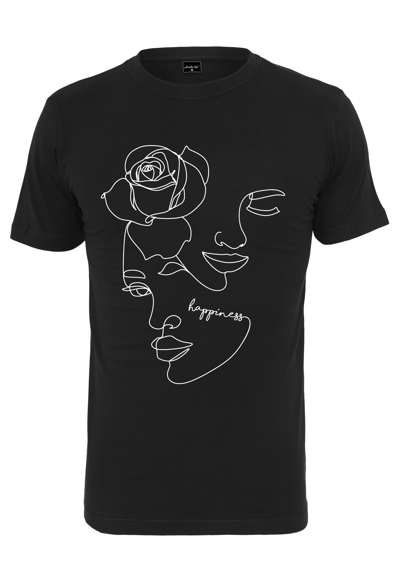 MisterTee Kurzarmshirt »Damen Ladies One Line Rose Tee«, (1 tlg.) für  bestellen | BAUR