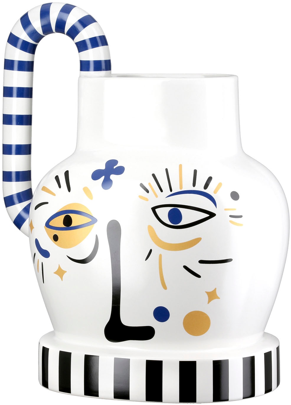 GILDE Tischvase "Henkelvase Fira weiß H. 23 cm" günstig online kaufen