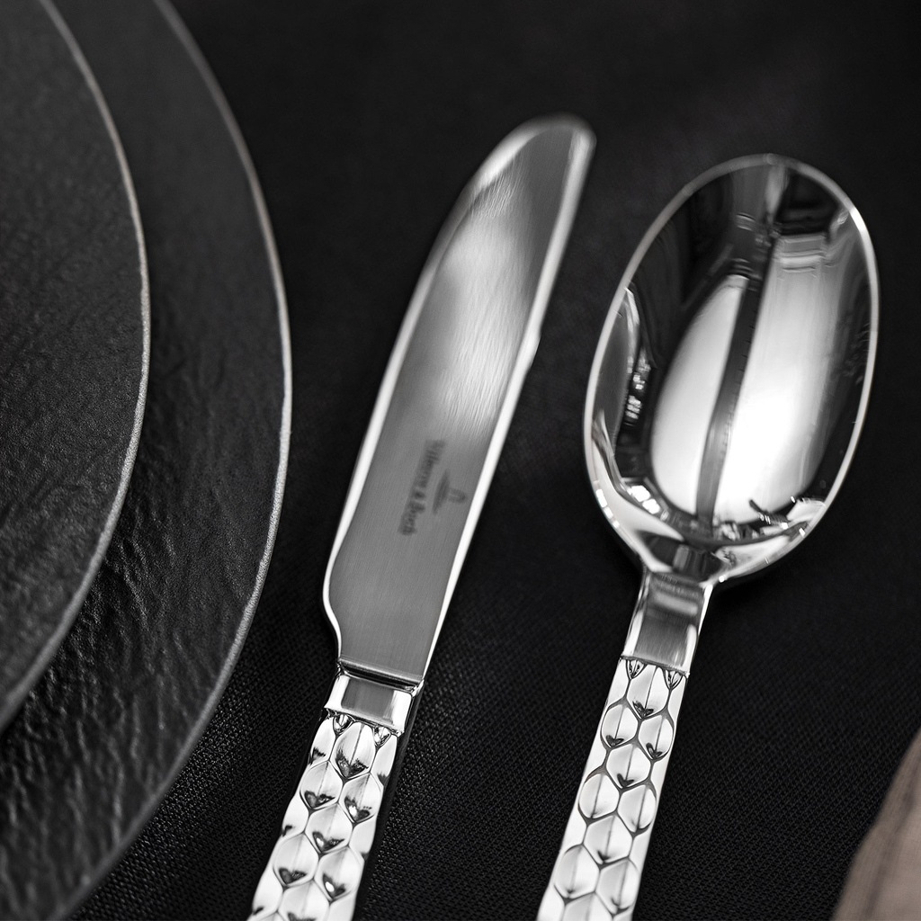 Villeroy & Boch Esslöffel »Tafellöffel Boston 212 mm 6er Set silber« Spülmaschinenfest