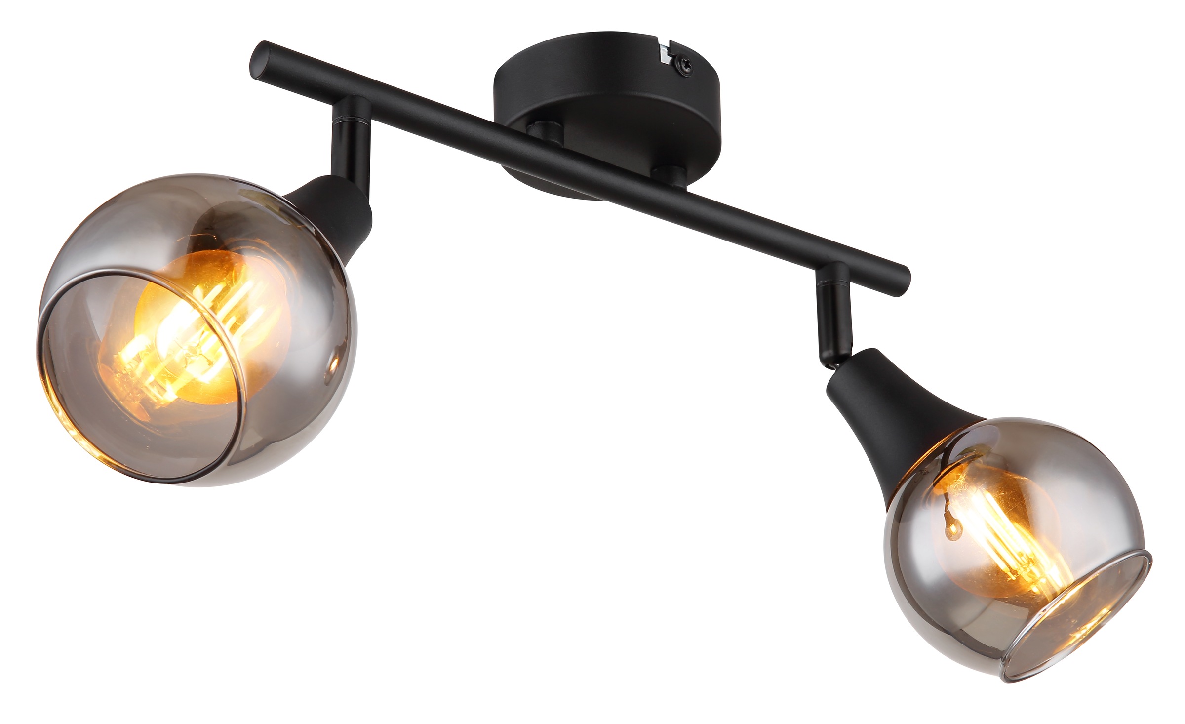 GLOBO LIGHTING Deckenstrahler »GLYPTAR« E14 1 Stk. Spot Deckenspot Flur Schlafzimmer Wohnzimmer