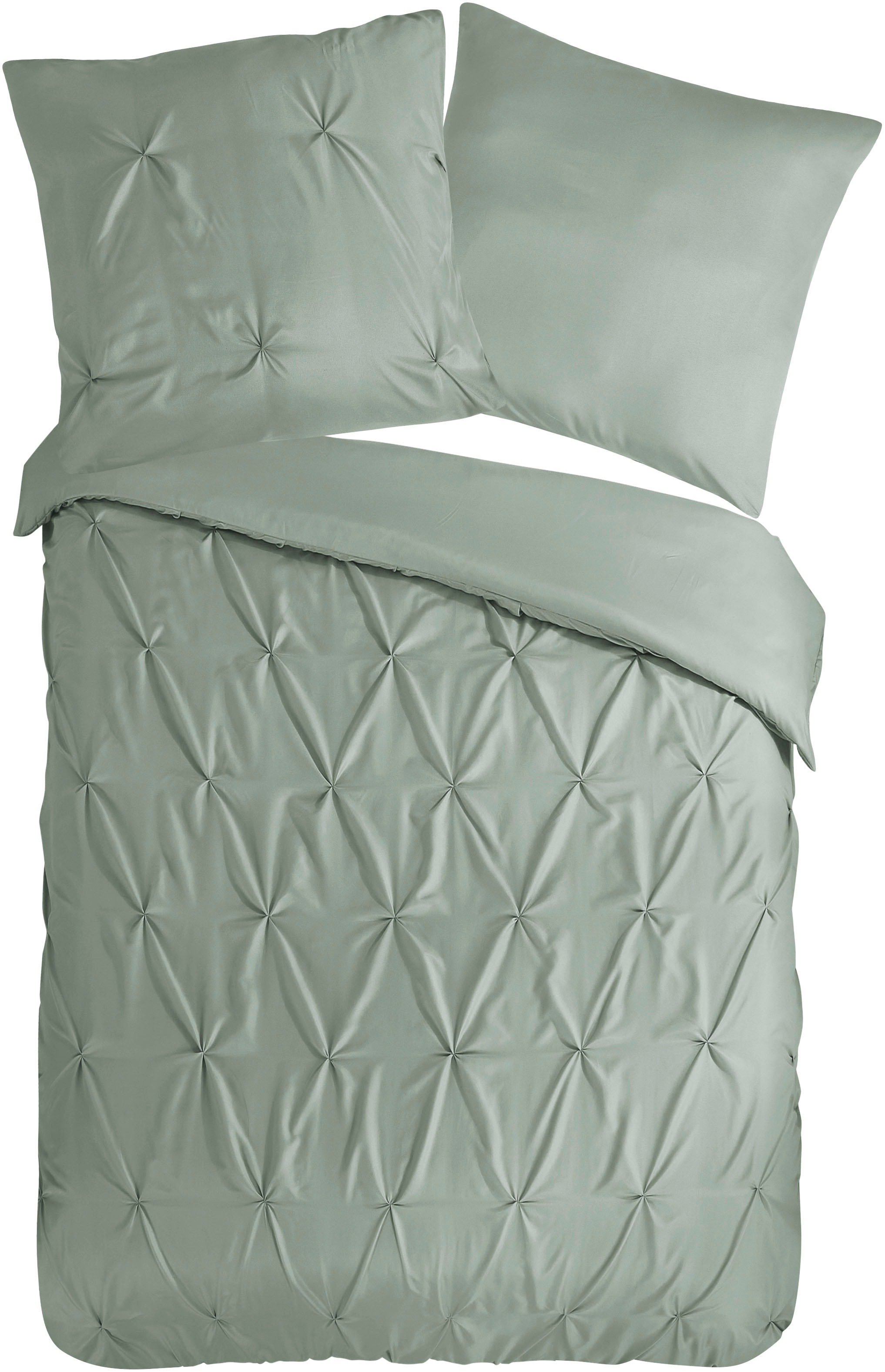 PURE luxury collection Wendebettwäsche "Elegence" 3 Stk. tlg. Mikrofaser, U günstig online kaufen