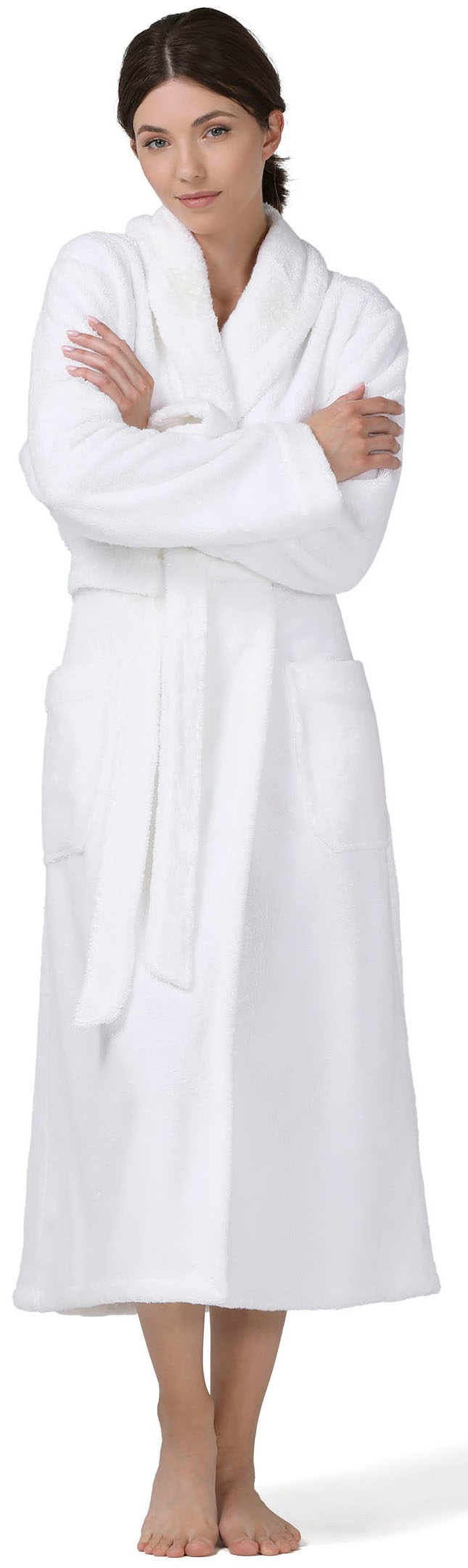 Möve Unisex-Bademantel »ideal für Sauna & Spa, Hotelbademantel, Morgenmantel«, (1 St.)