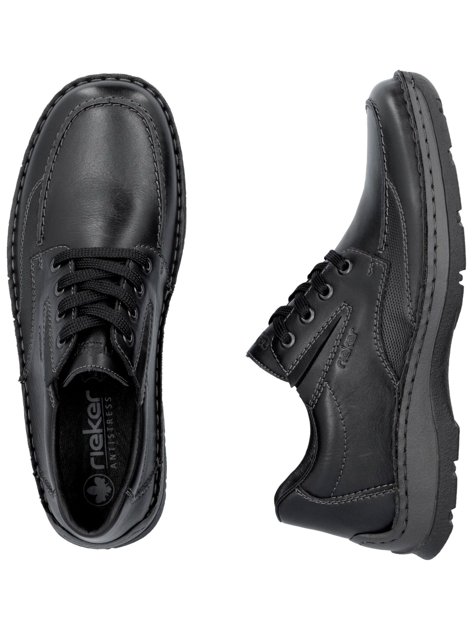 Rieker Schnürschuh »Rieker Halbschuhe Glattleder«