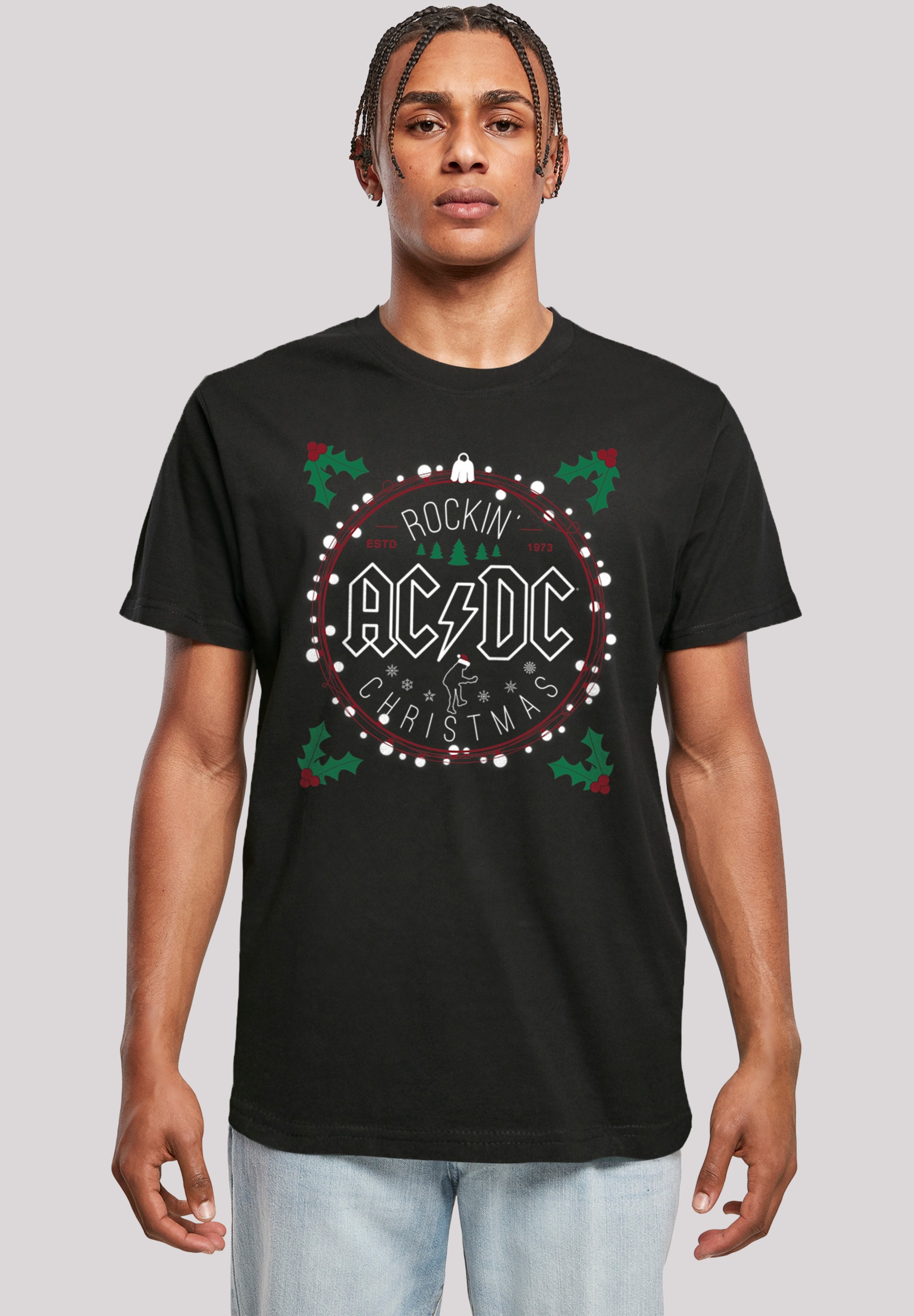 F4NT4STIC T-Shirt "ACDC Christmas Weihnachten", Print günstig online kaufen