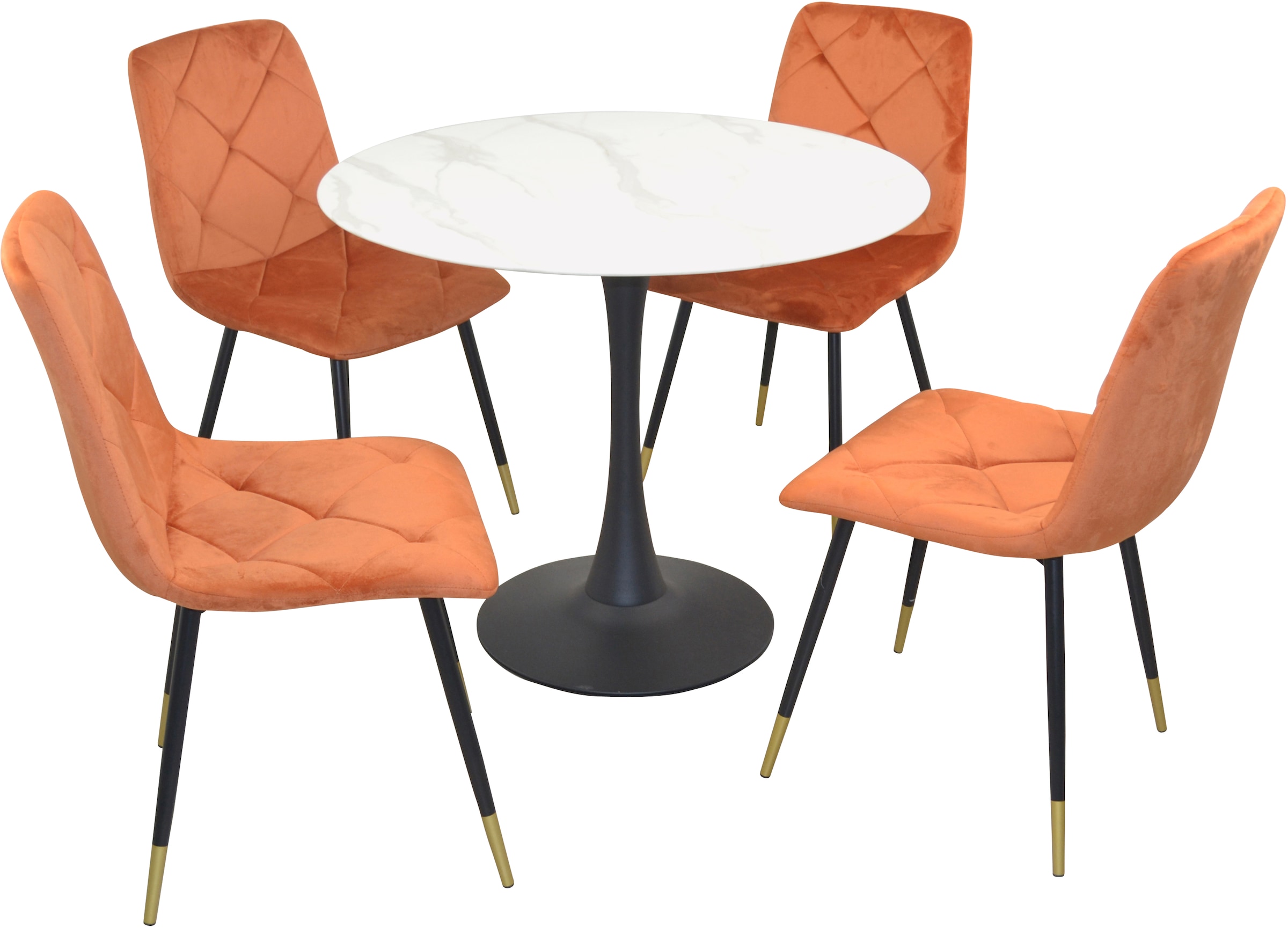 HOFMANN LIVING AND MORE Sitzgruppe Spar-Set, 5tlg. Set, 5 tlg. günstig online kaufen