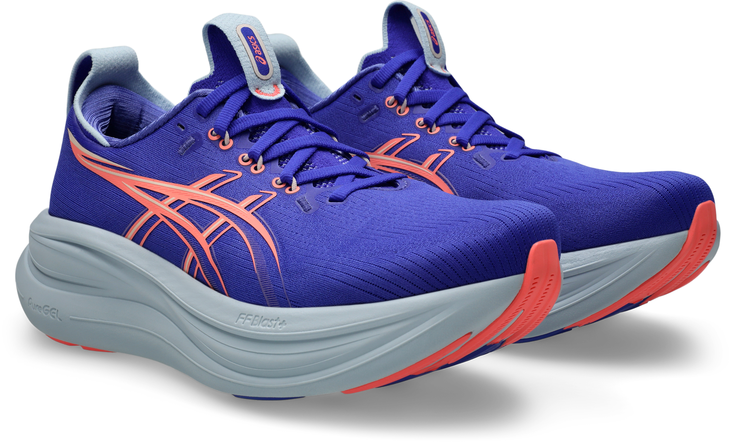 Asics "GEL-NIMBUS 28" für Erwachsene, mit leicht profiliertem Laufsohlenprofil