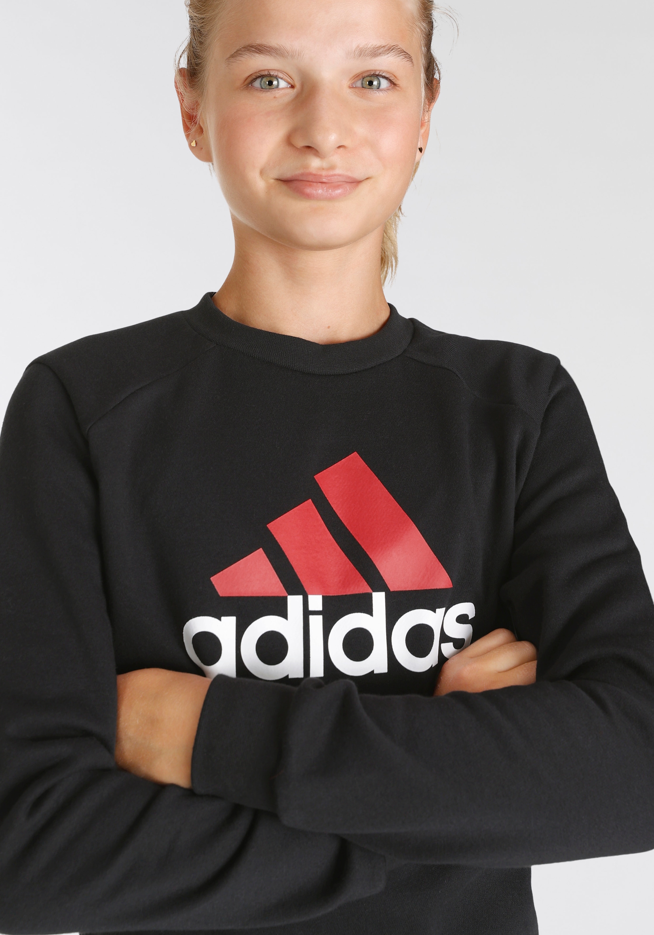 adidas Sportswear Trainingsanzug »ESSENTIALS BIG LOGO KIDS JOGGINGANZUG«, (2  tlg.) im Sale | BAUR