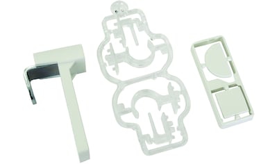 Klemmträger »Klemmträger Kunststoff / Metall«, (Set, 2 St.)