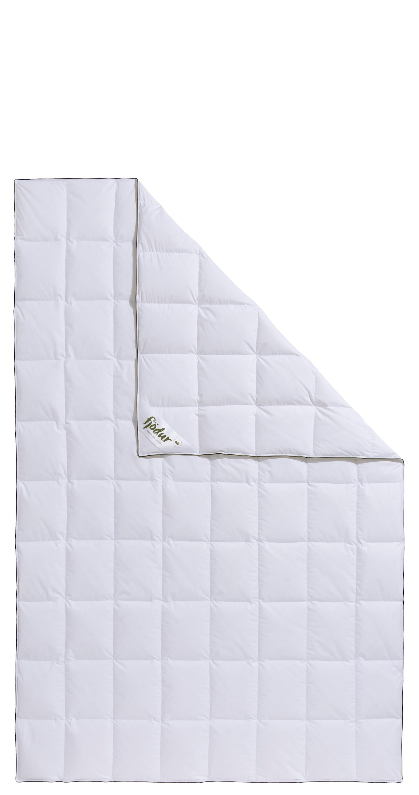 fjödur 1100000002199 "Felix" leicht Füllung 90% Daunen, 10%Federn 1 Stk. tlg. Bettdecke in 135x200 cm und weiteren Größen, für Sommer oder Winter