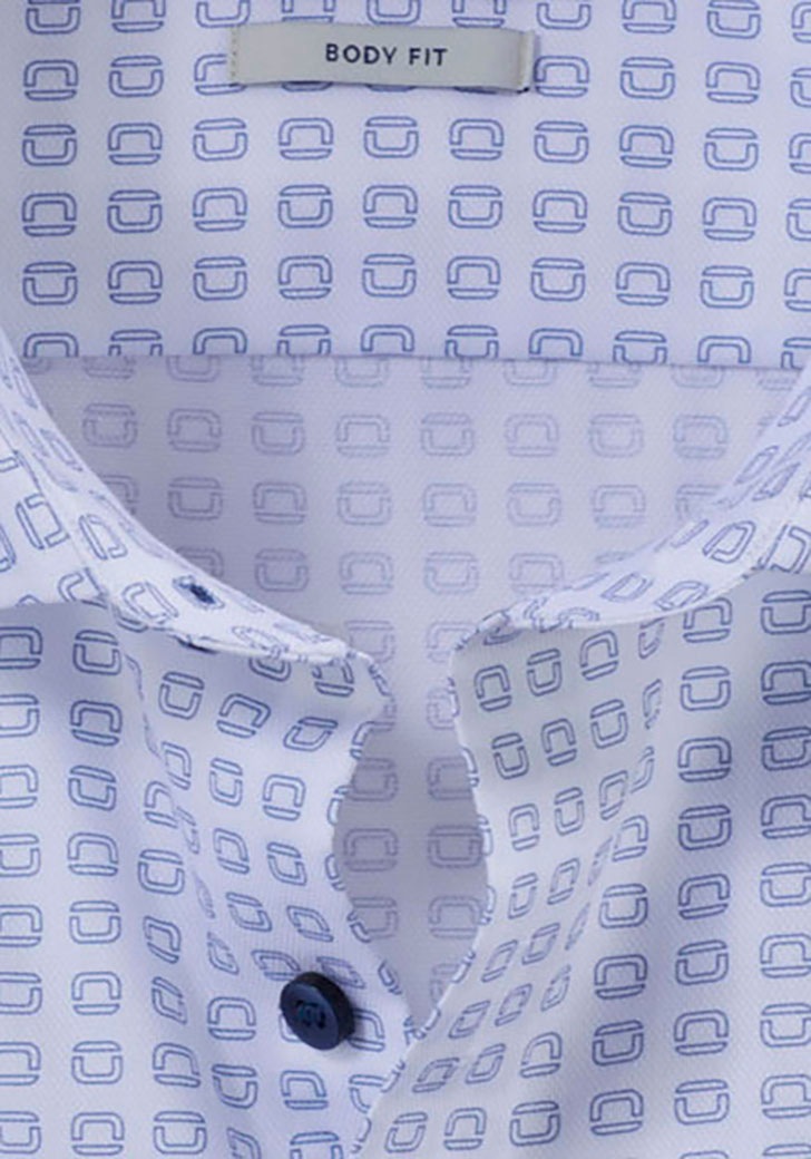 OLYMP Businesshemd »Level 5« allover mit Markenlogo bedruckt