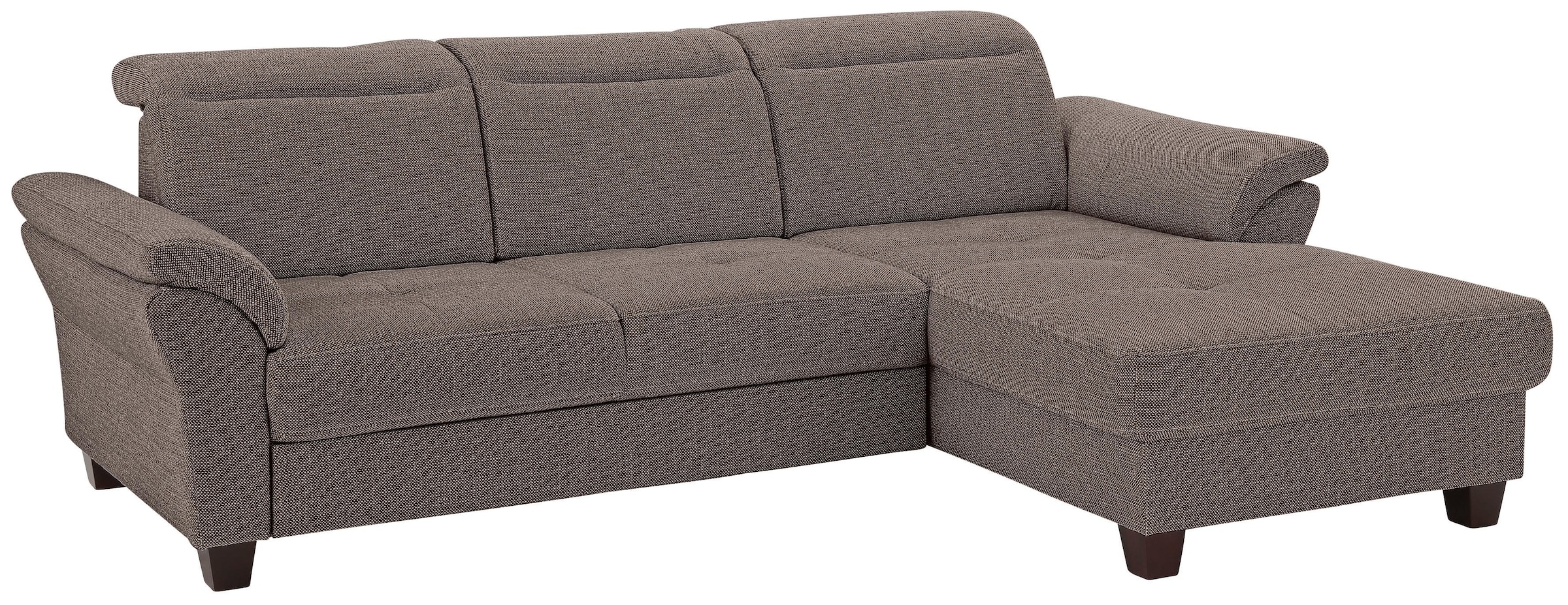 OTTO home Ecksofa "Solvei L-Form" mit Recamierenabschluß und Sitztiefenverstellung