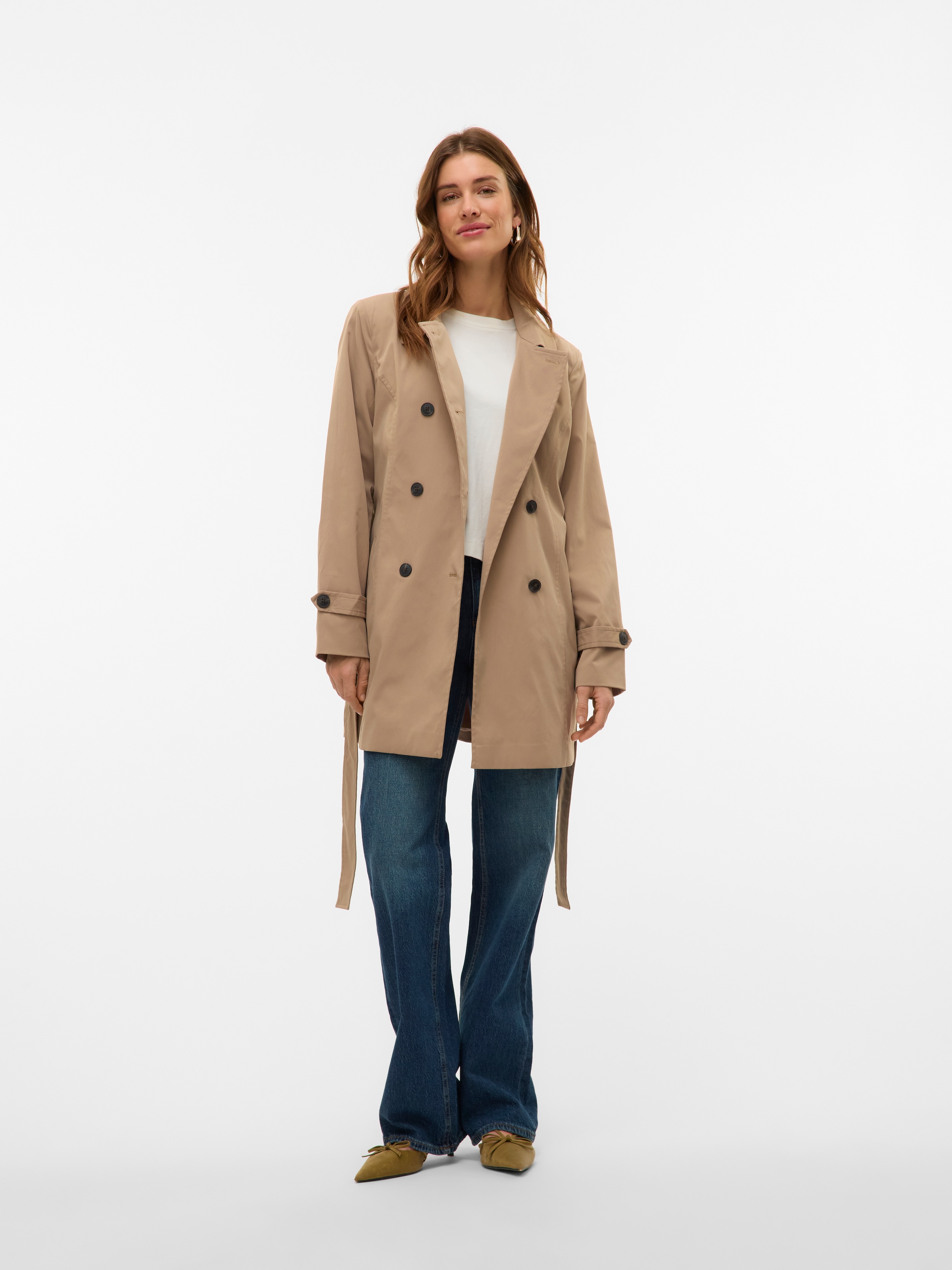 Vero Moda Trenchcoat »VMCHELSEA OLIVIA TRENCHCOAT NOOS«