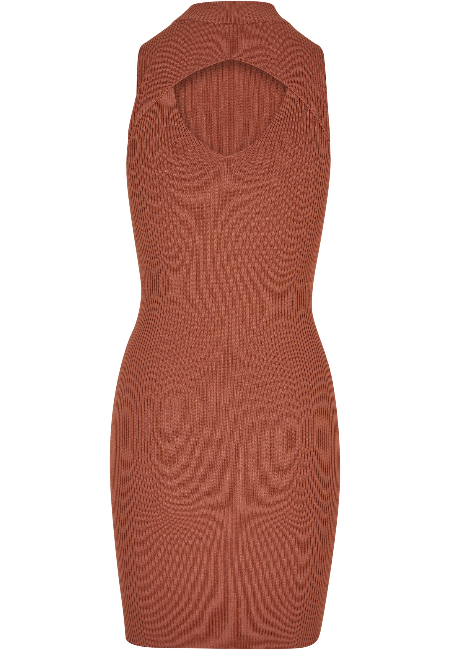 URBAN CLASSICS Shirtkleid »Urban Classics Damen Ladies Cut Out Sleevless Dress«, (1 tlg.)