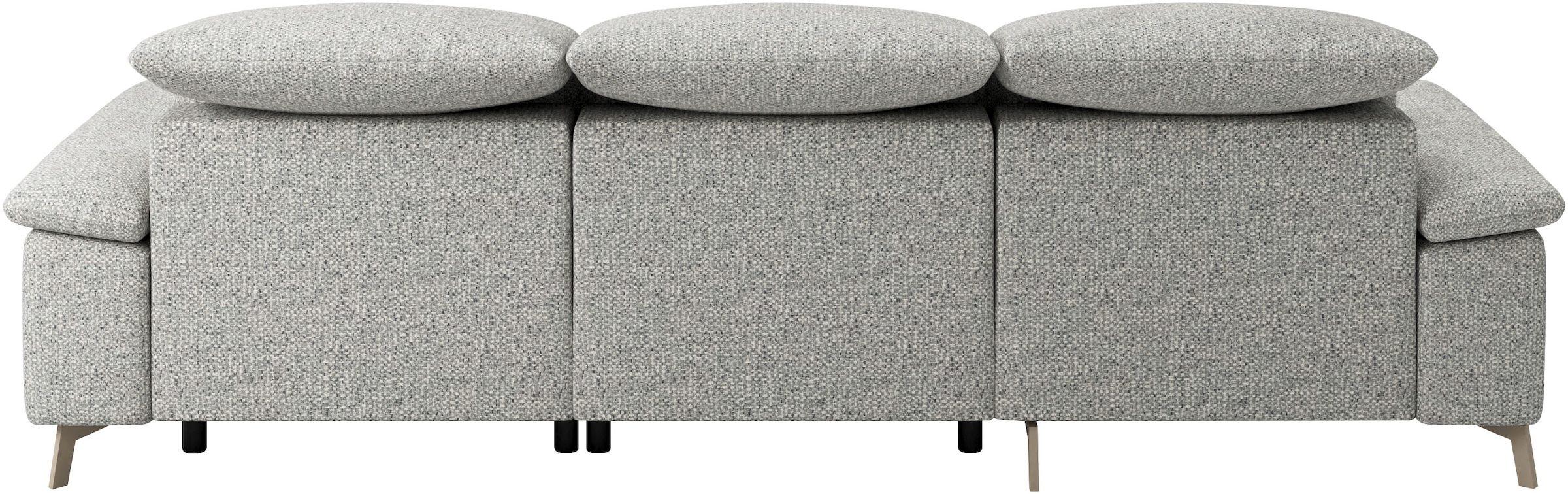 Musterring Ecksofa »MR 370, intelligenter Komfort im modernen Design« Optionale Relaxfunktion, flexible Kopfteile & klappbare Armlehnen