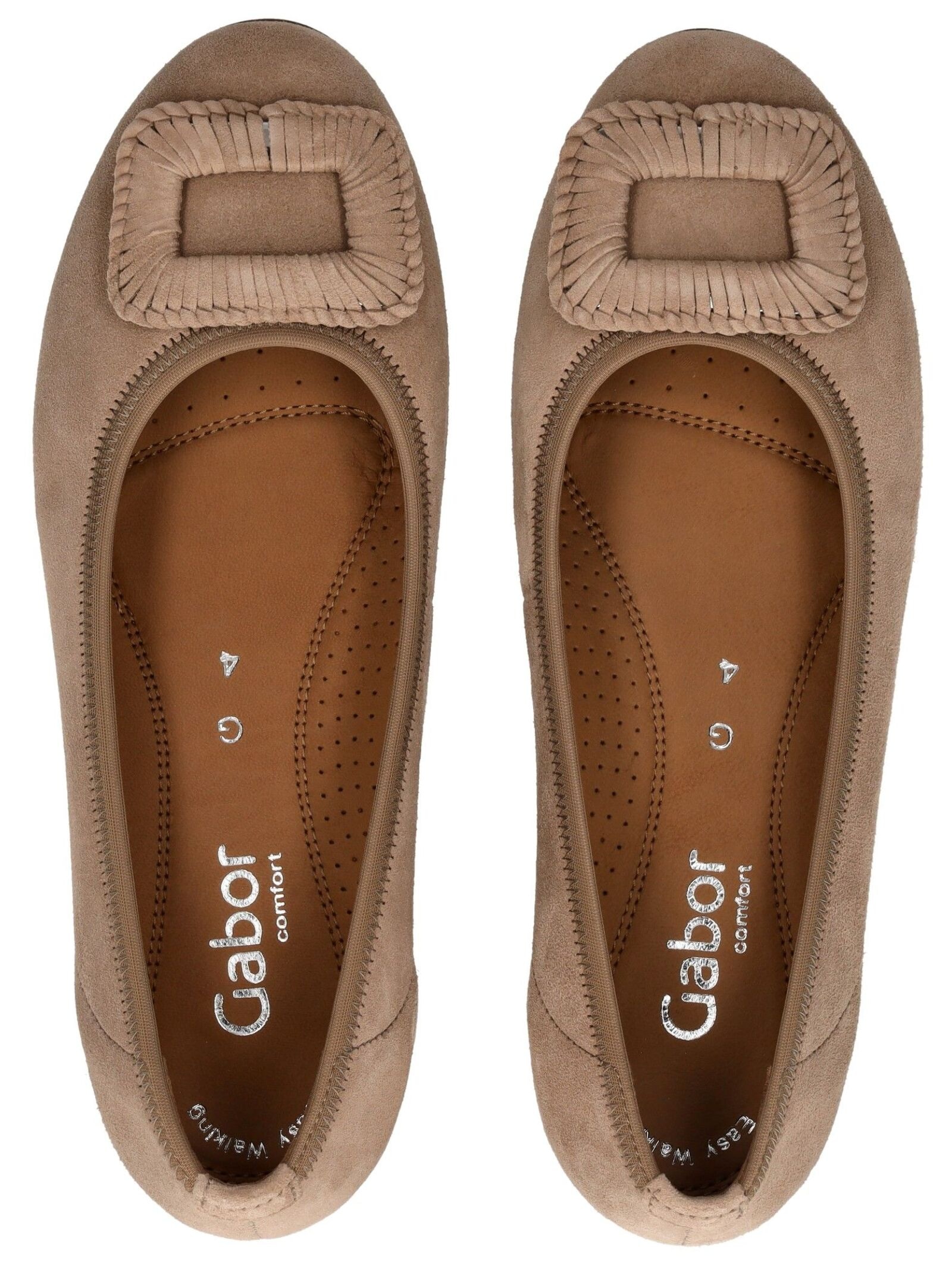 Gabor Comfort Ballerina »Gabor Comfort Ballerinas Veloursleder«