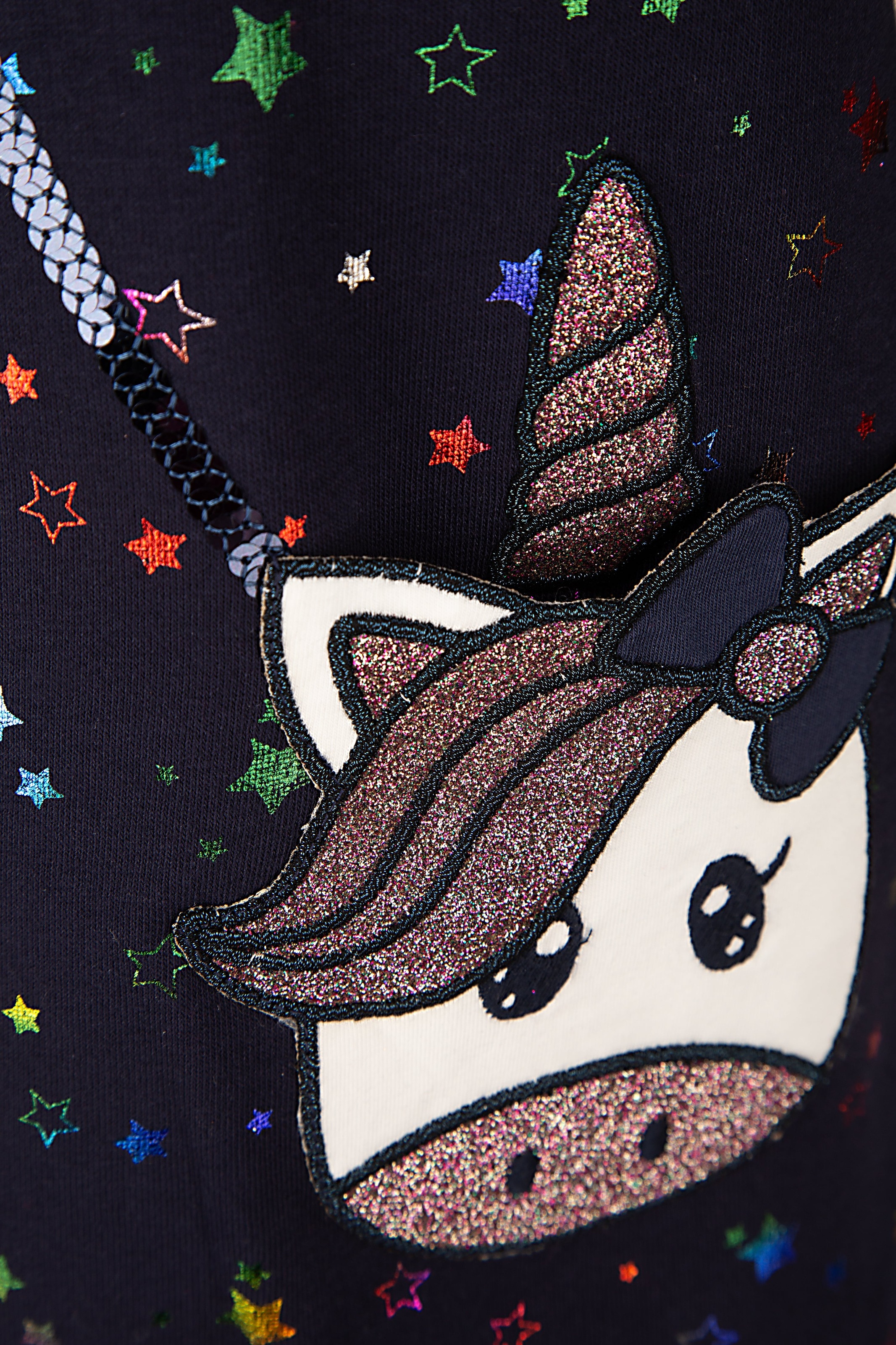 Thumbnail - happy girls Strickkleid mit tollem Einhorn-Motiv