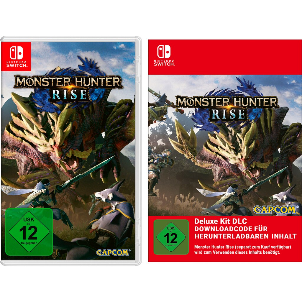 Nintendo Switch Spielesoftware »Monster Hunter Rise + Deluxe Kit DLC«, Nintendo Switch