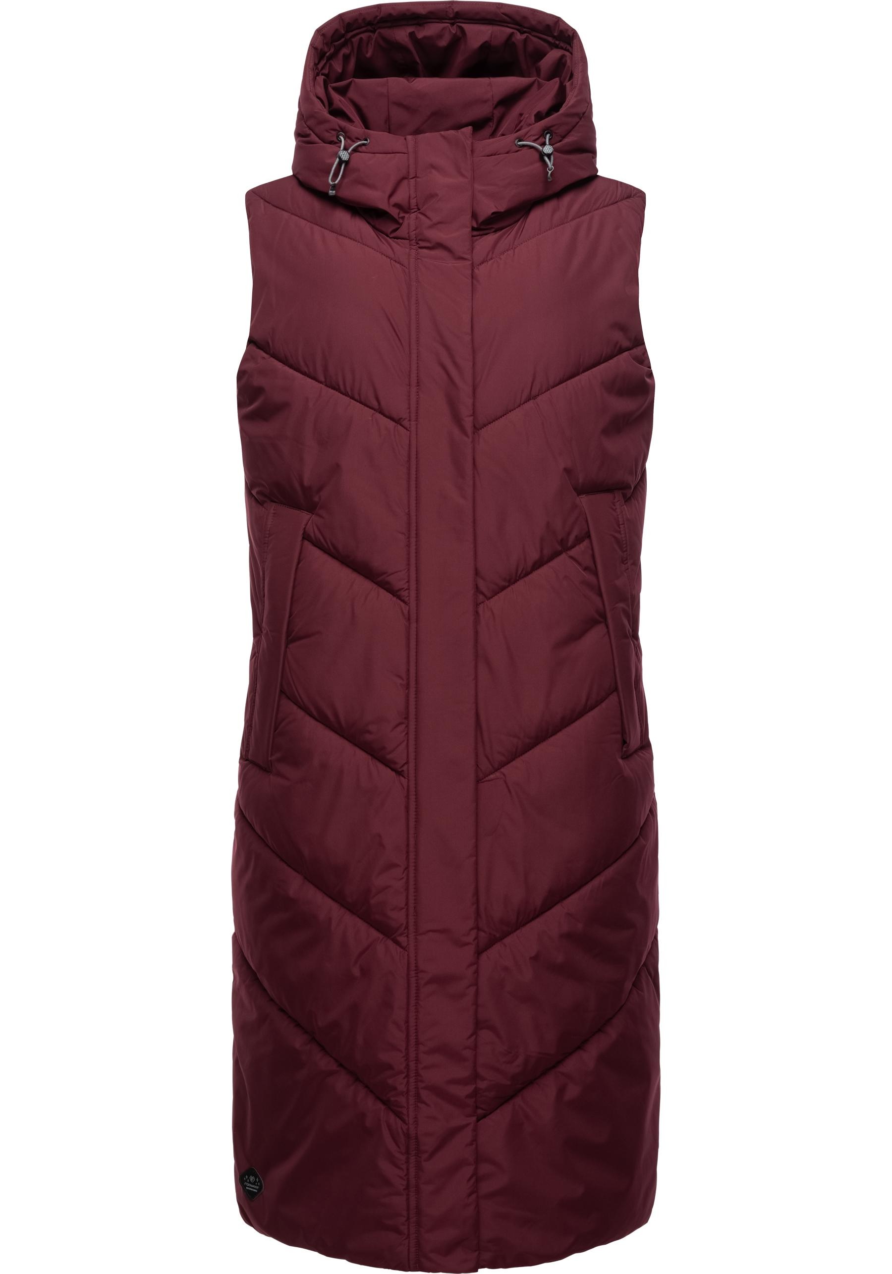 Ragwear Steppweste "Suminka Vest" Wasserdichte, lange Damen Winterweste günstig online kaufen