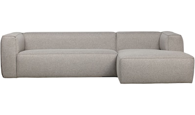 Ecksofa »Bean Rechts Incl. Kissens Light Grey«