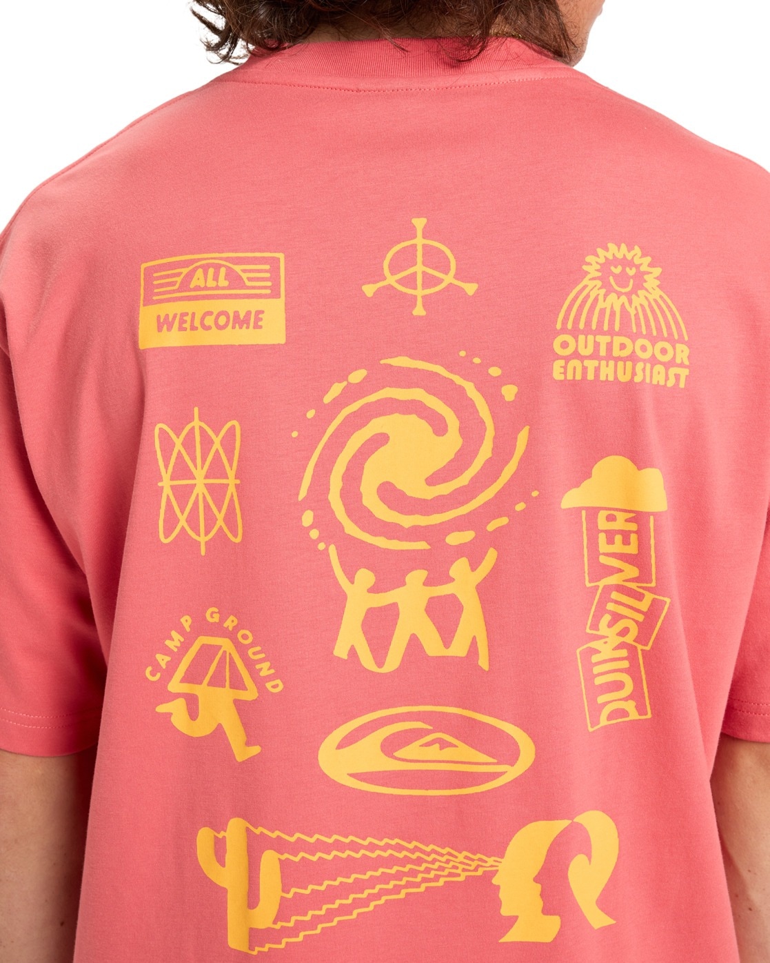 Quiksilver T-Shirt »Pto Welcome All«