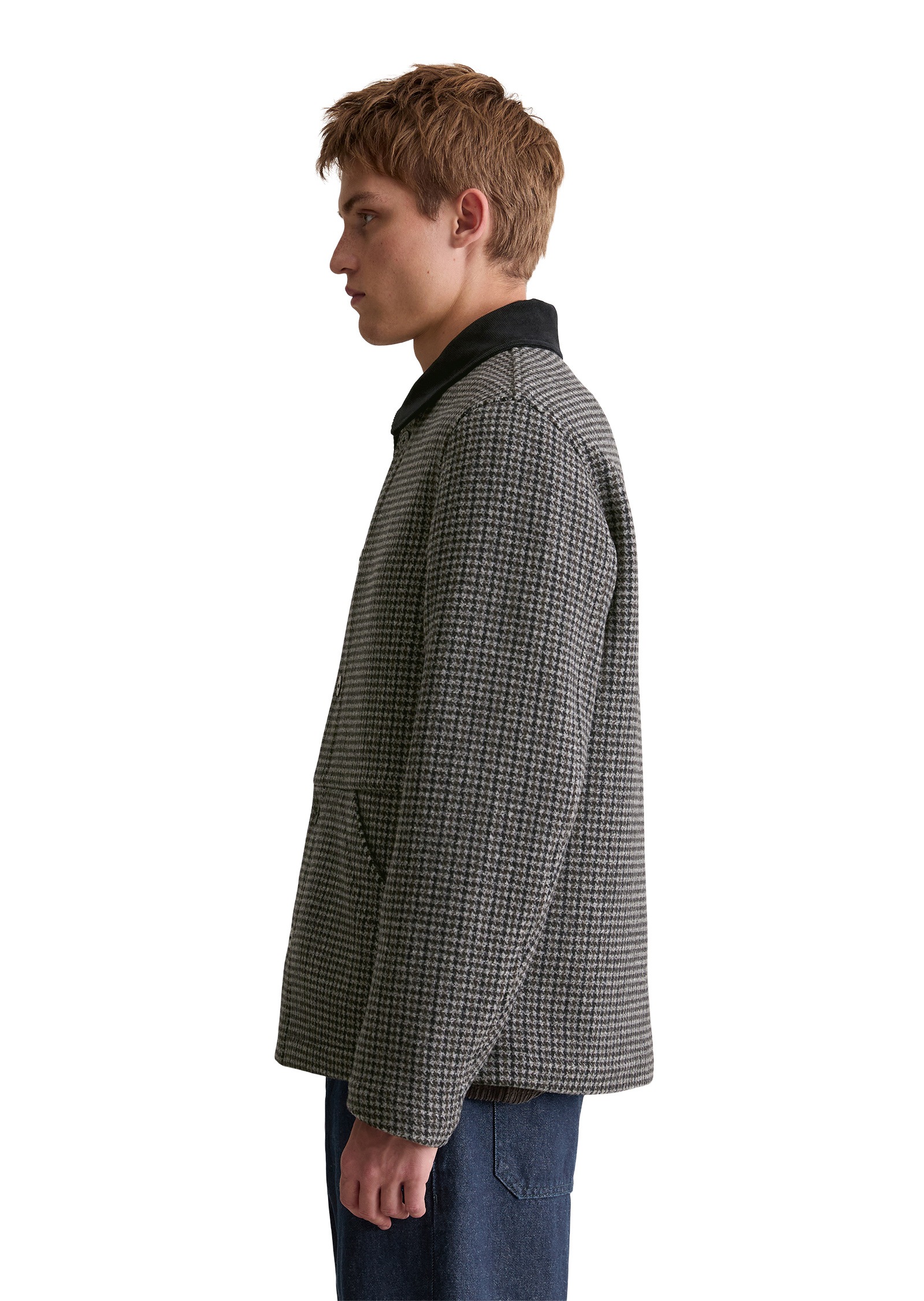 Marc OPolo DENIM Outdoorjacke "aus warmem Double-Face-Woll-Mix", ohne Kapuz günstig online kaufen