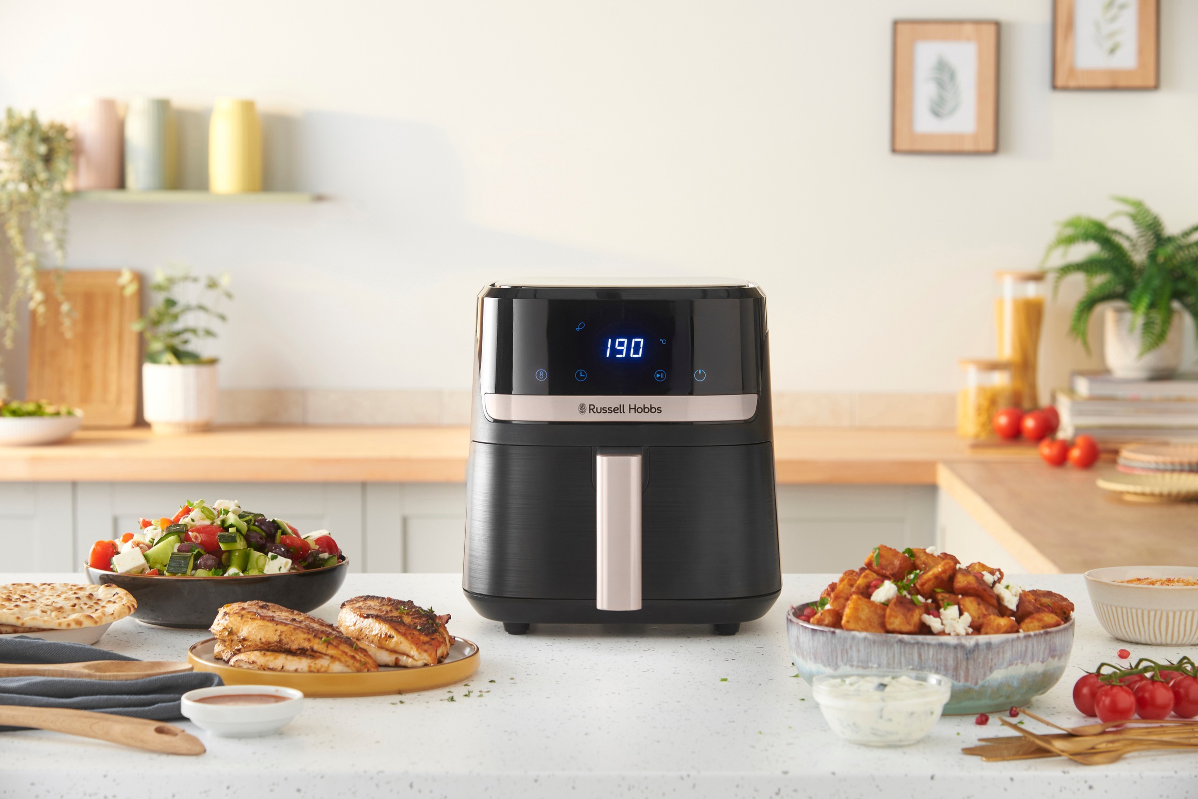 RUSSELL HOBBS Heißluftfritteuse "27610-56 SatisFry, 4,3 L" 1300 W Airfryer– günstig online kaufen
