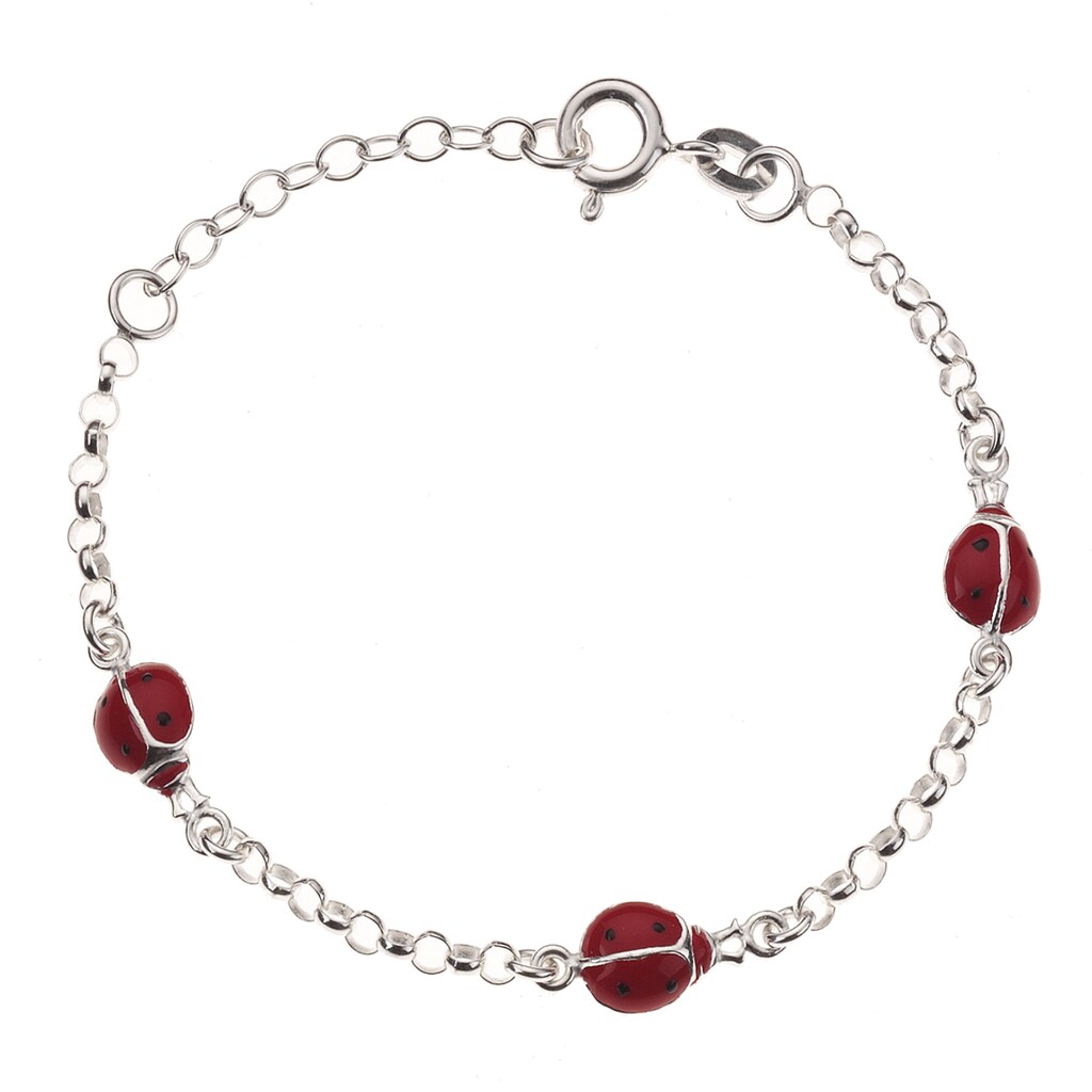 Vivance Armband »925/- Sterling Silber Marienkäfer«